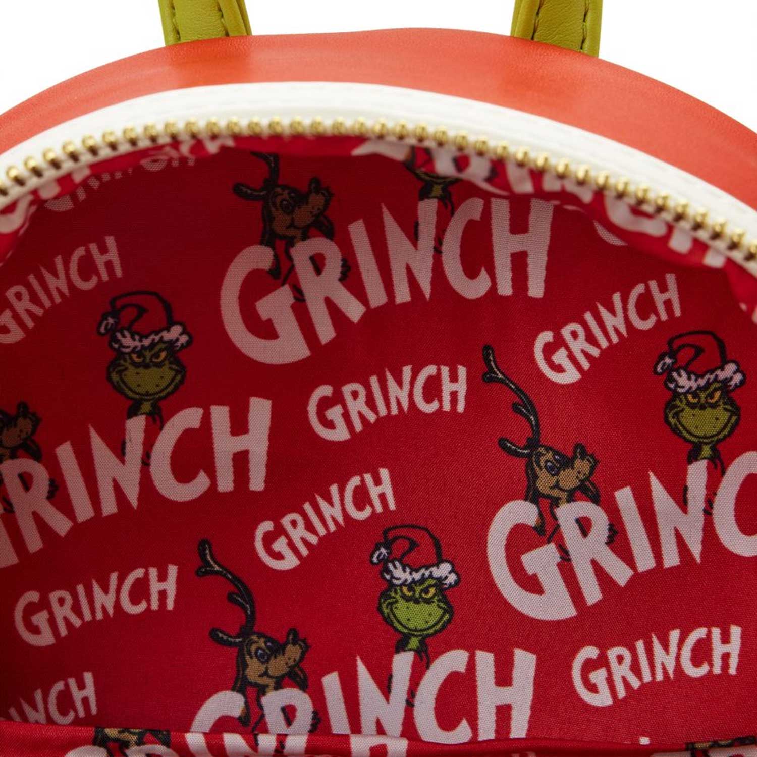Loungefly x Dr Seuss The Grinch Santa Lenticular Mini Backpack - Image 6