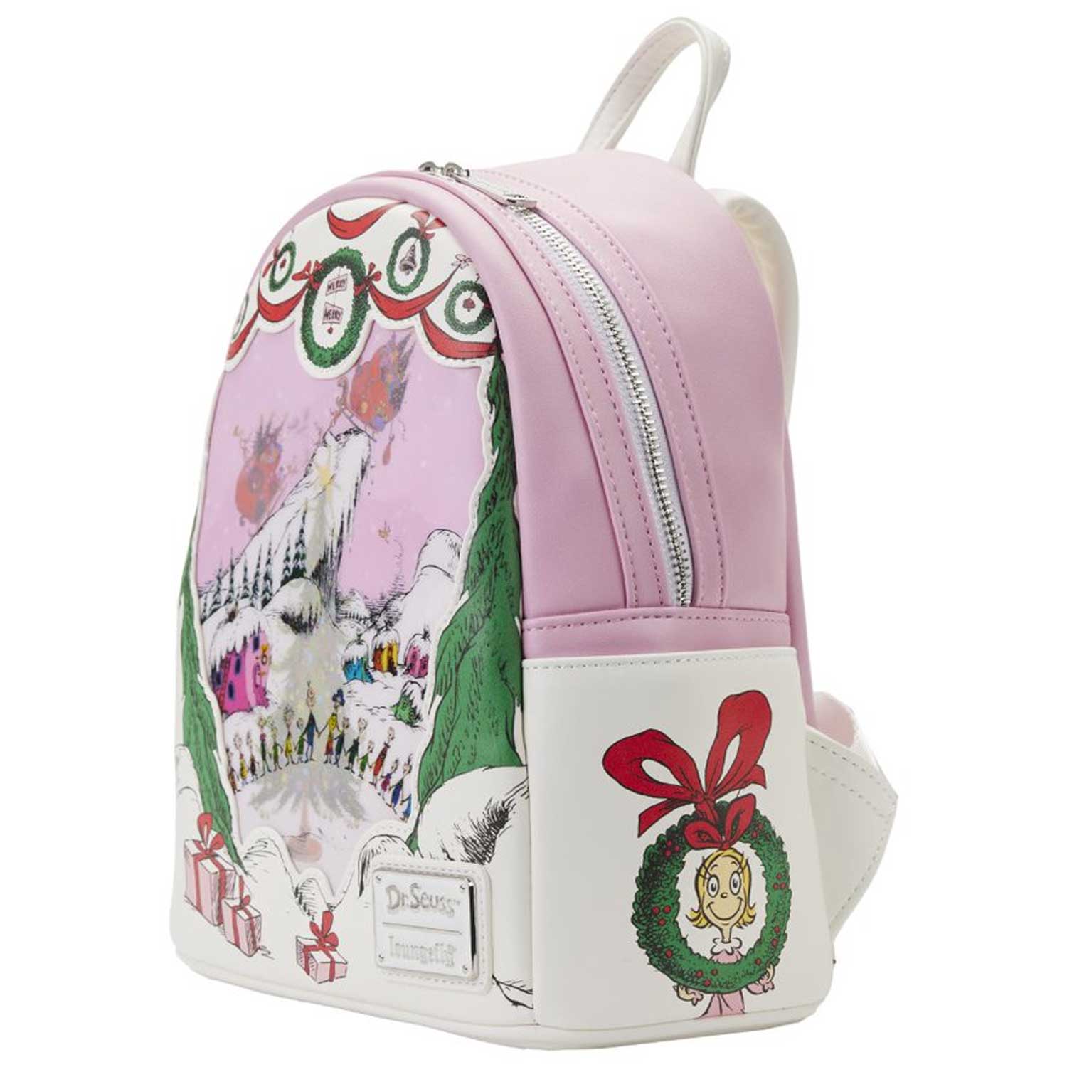 Loungefly x Dr Seuss Grinch Whoville Mini Backpack - Image 3