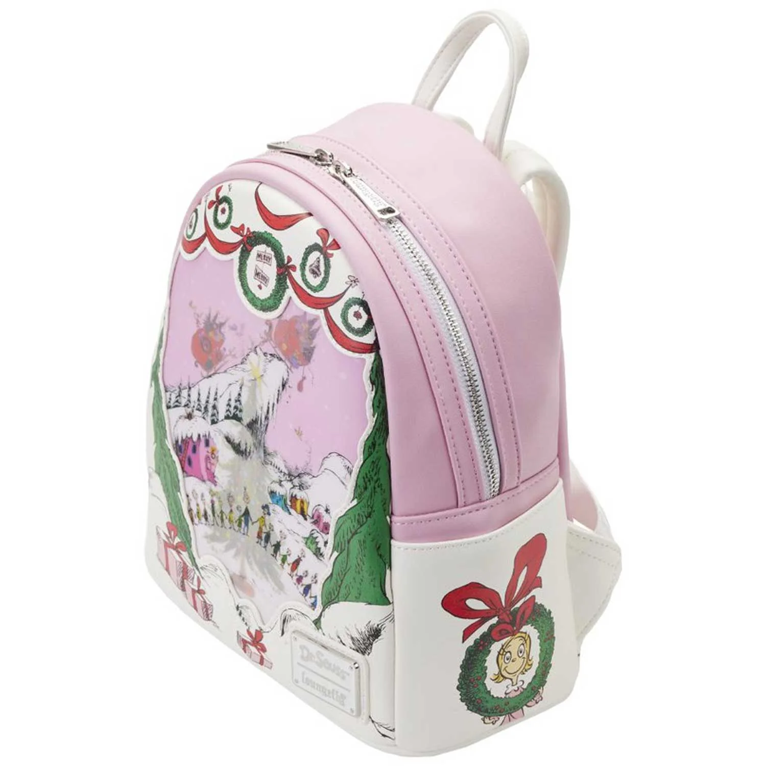 Loungefly x Dr Seuss Grinch Whoville Mini Backpack - Image 4