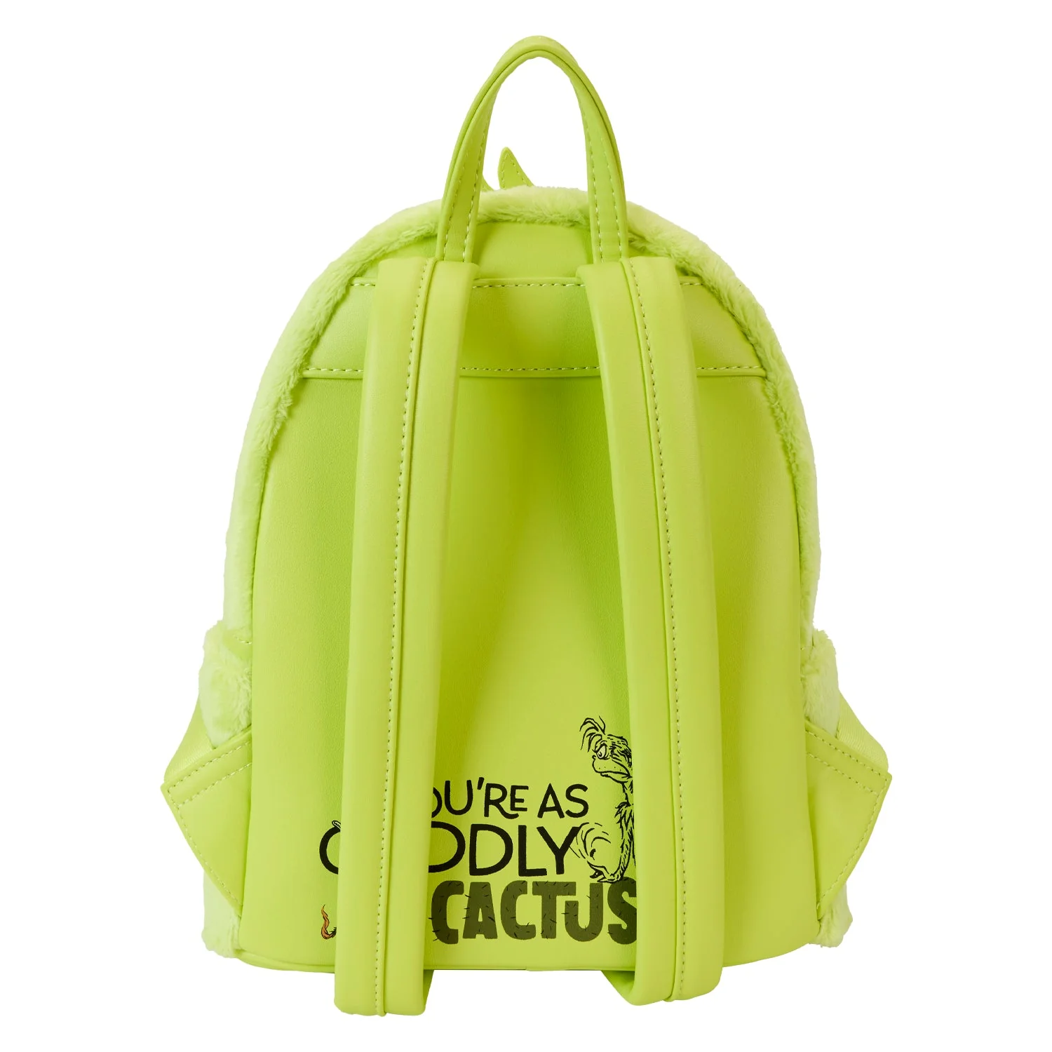 Loungefly x Dr Seuss Plush Grinch Light Up Cosplay Mini Backpack - Image 5