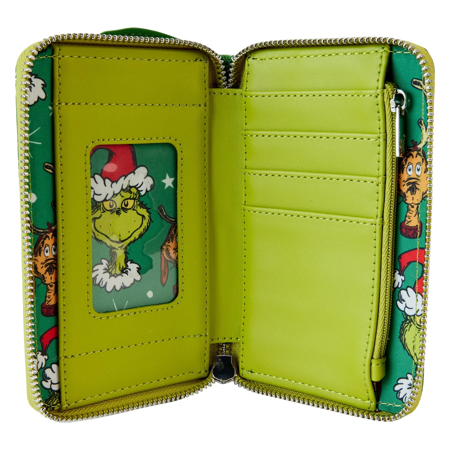 Loungefly x Dr Seuss Santa Grinch and Max Wallet - Image 4