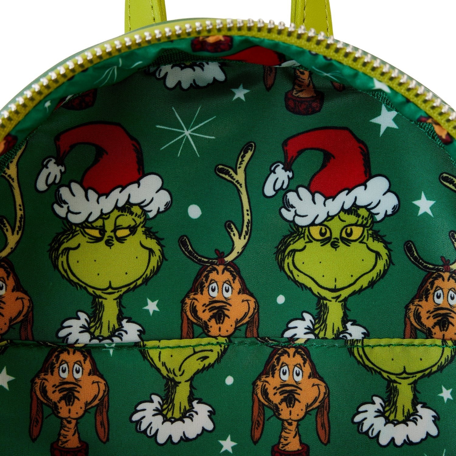 Loungefly x Dr Seuss Santa Grinch Cosplay Mini Backpack - Image 7