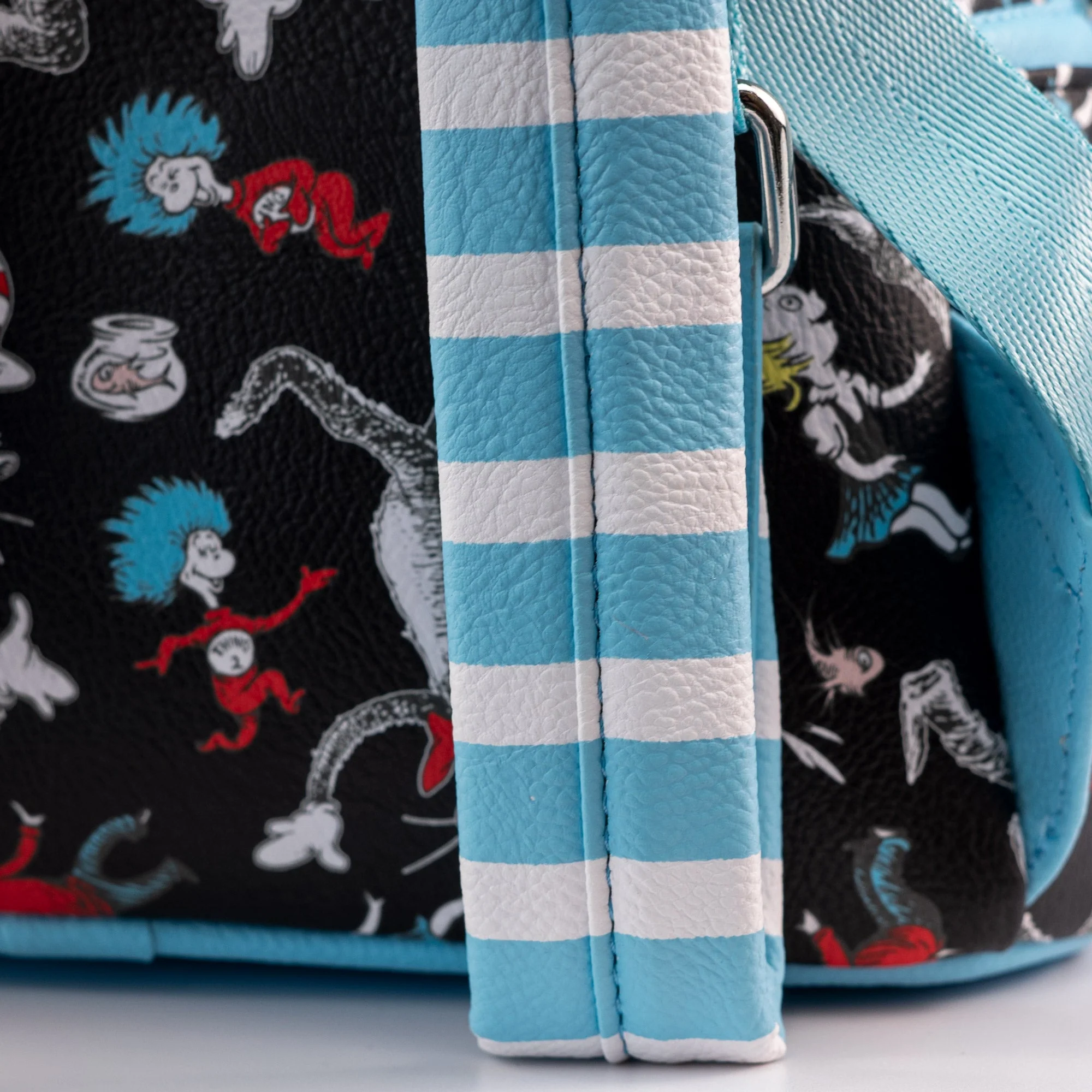 Loungefly x Dr. Seuss The Cat in the Hat AOP Mini Backpack - Image 5
