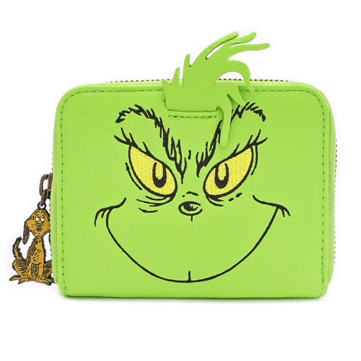 Loungefly X Dr. Seuss The Grinch Cosplay Zip Around Purse - Image 2
