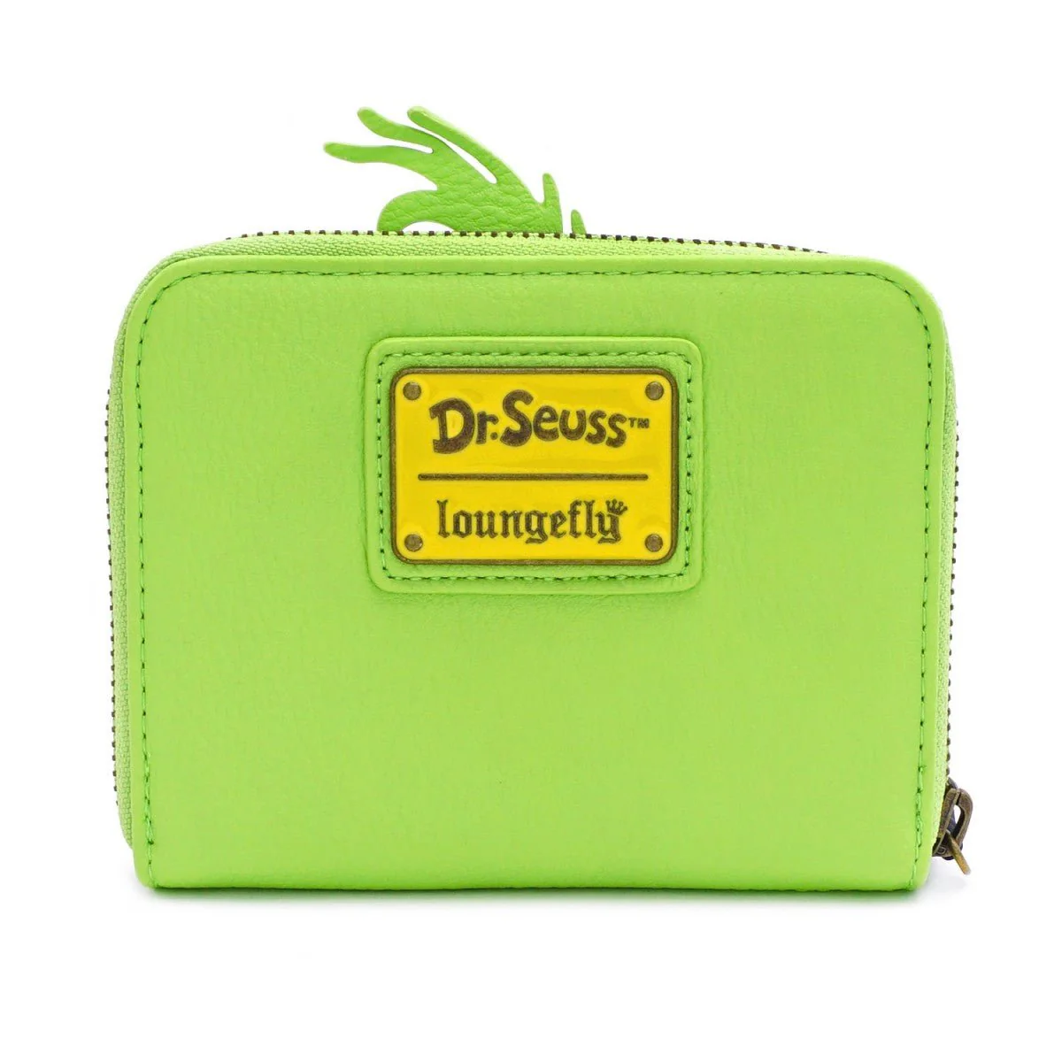 Loungefly X Dr. Seuss The Grinch Cosplay Zip Around Purse - Image 3