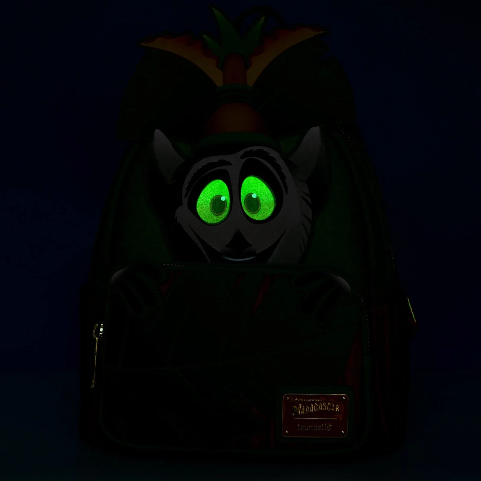 Loungefly x DreamWorks Madagascar King Julien Cosplay Mini Backpack - Image 2