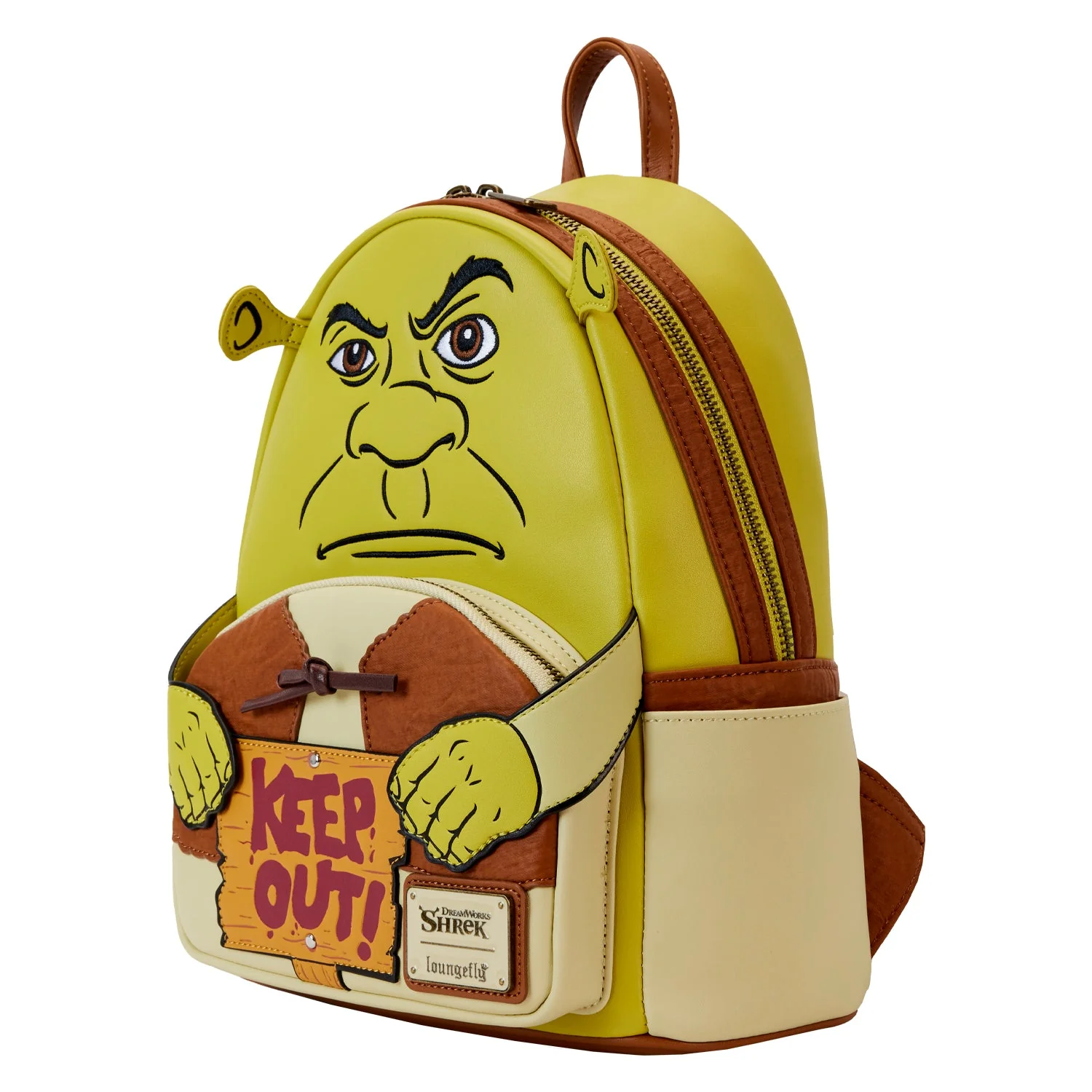 Loungefly x Dreamworks Shrek Keep Out Cosplay Mini Backpack - Image 4