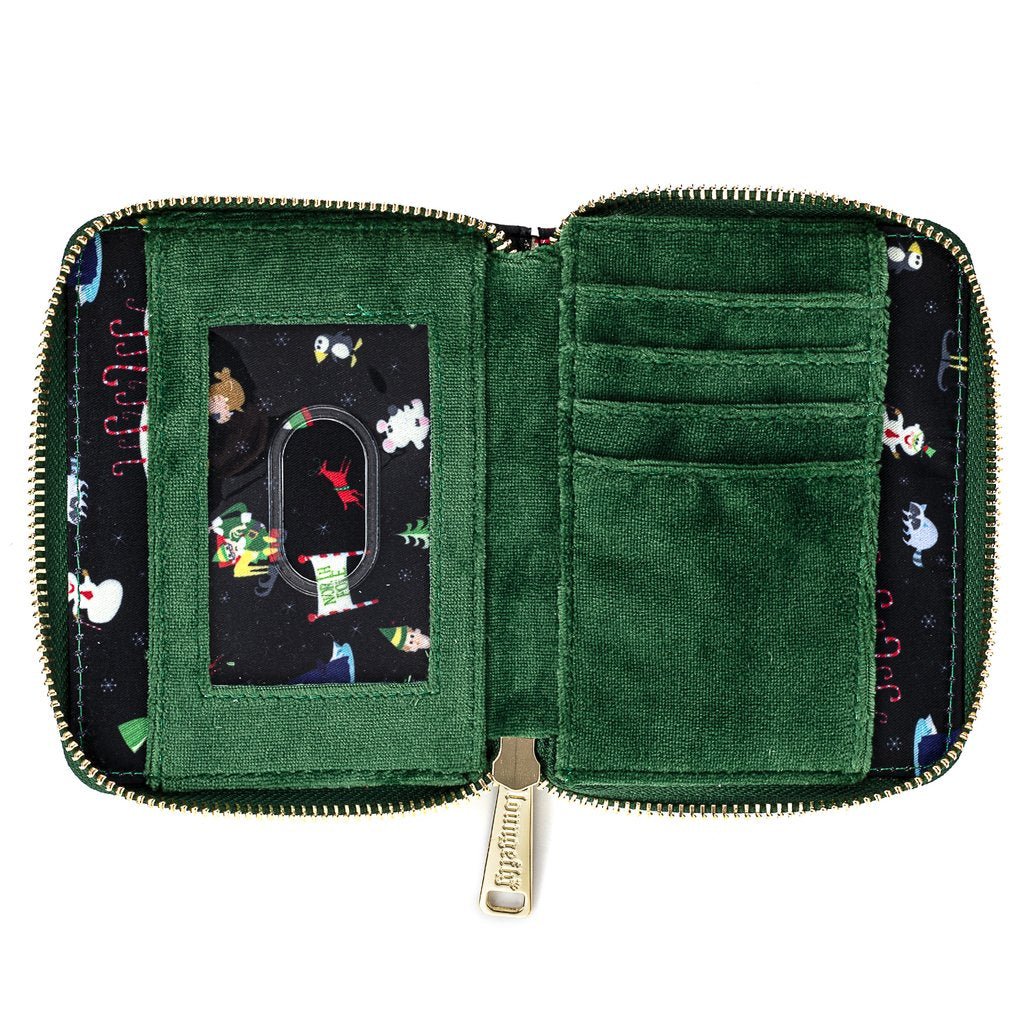 Loungefly x Elf Candy Cane Forest Wallet - Image 2