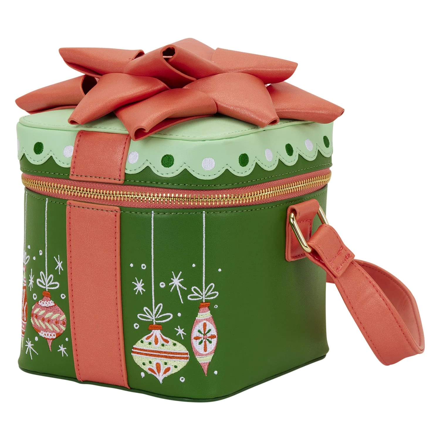 Loungefly Originals Figural Holiday Gift Crossbody Bag - Image 2