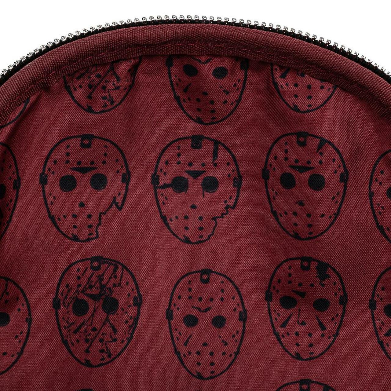 Loungefly x Friday the 13th Jason Mask Mini Backpack - Image 4