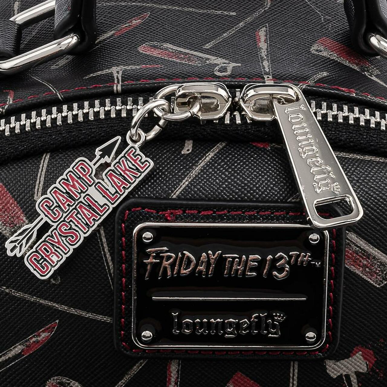 Loungefly x Friday the 13th Jason Mask Mini Backpack - Image 5