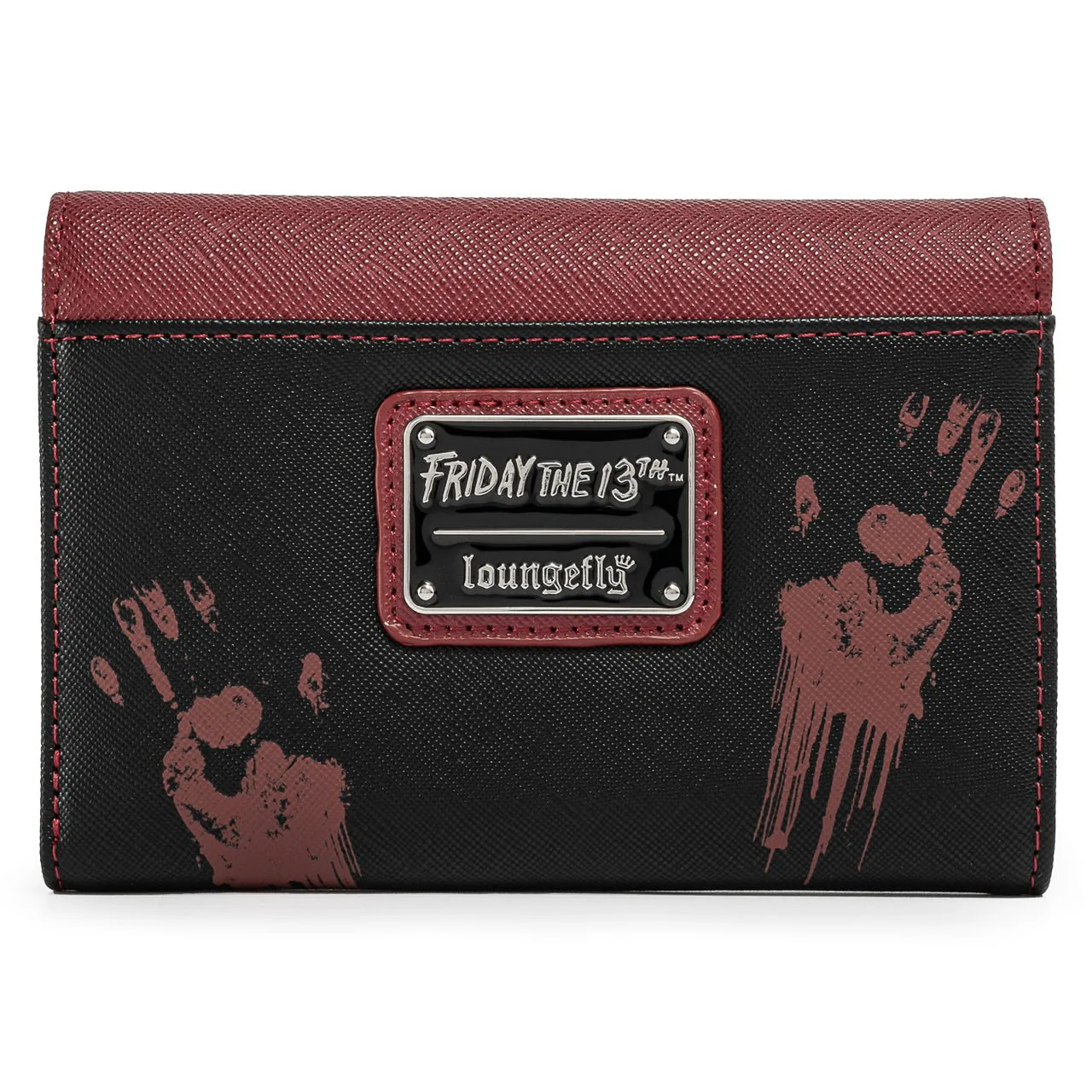 Loungefly x Friday the 13th Jason Mask Tri-Fold Purse - Image 3