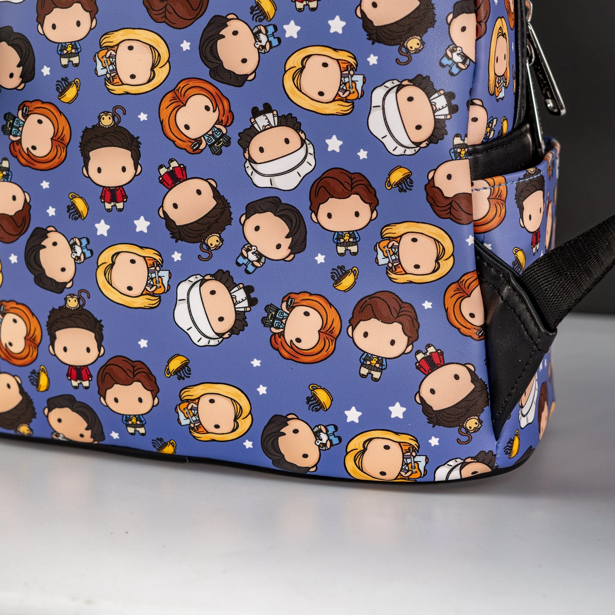 Loungefly x Friends Character Chibi AOP Mini Backpack - Image 3