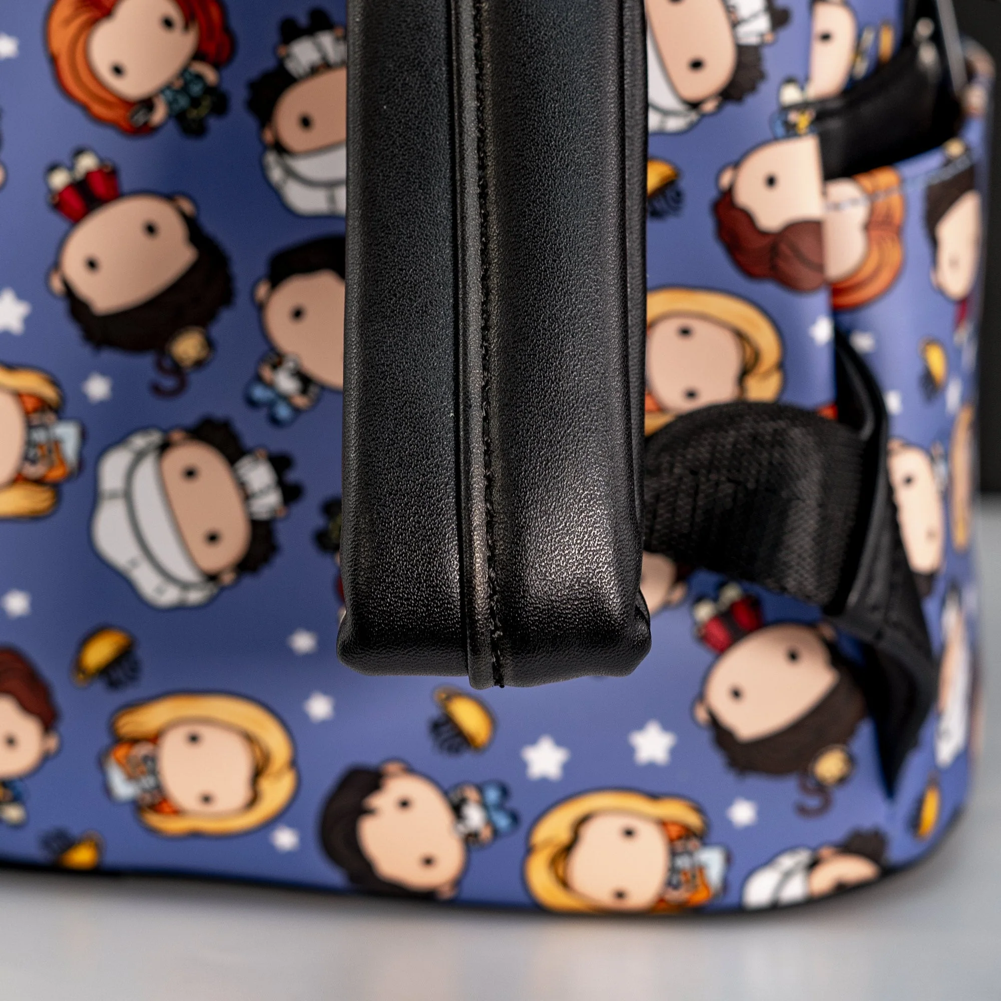 Loungefly x Friends Character Chibi AOP Mini Backpack - Image 4