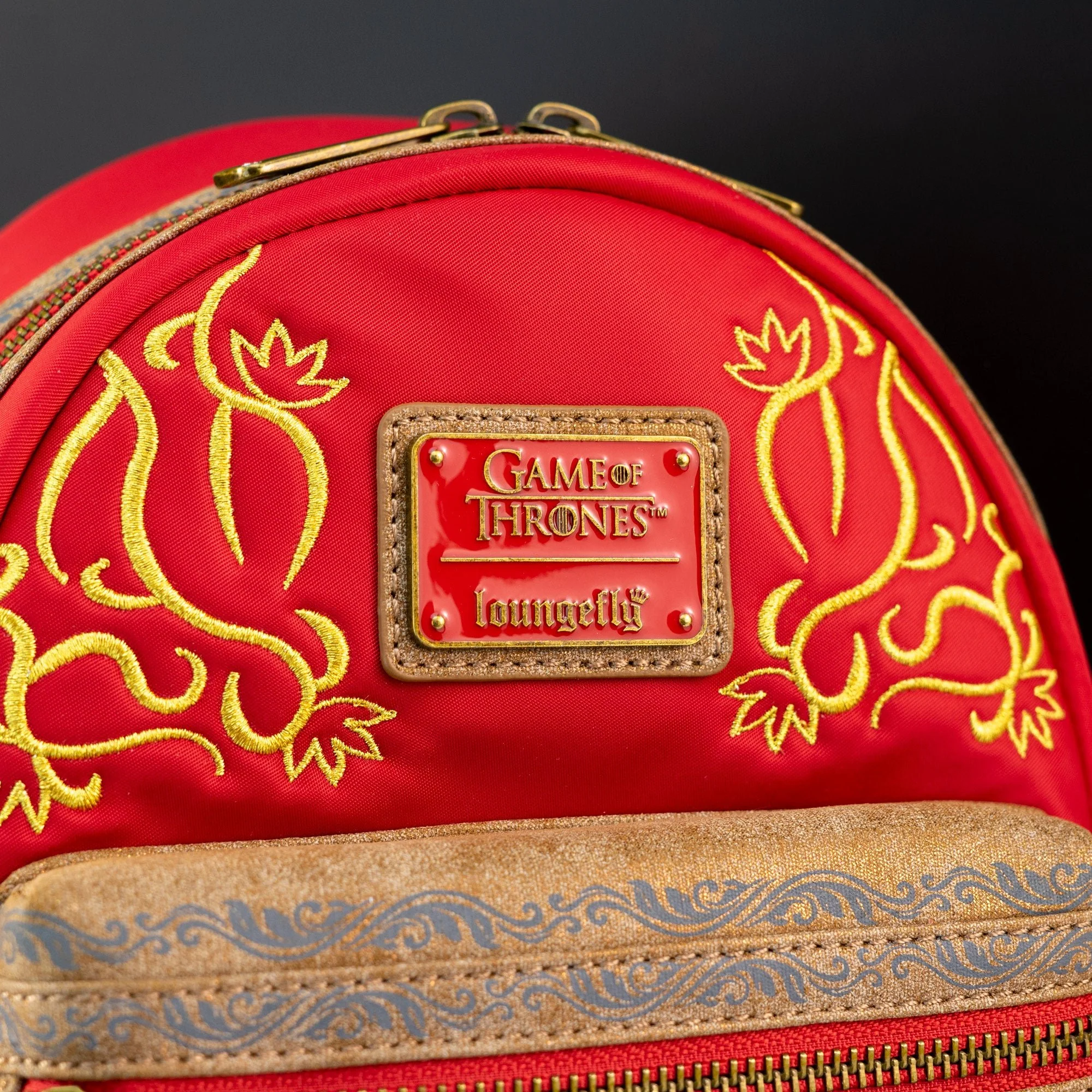 Loungefly x Game of Thrones Cersei Lannister Red Dress Cosplay Mini Backpack - Image 2