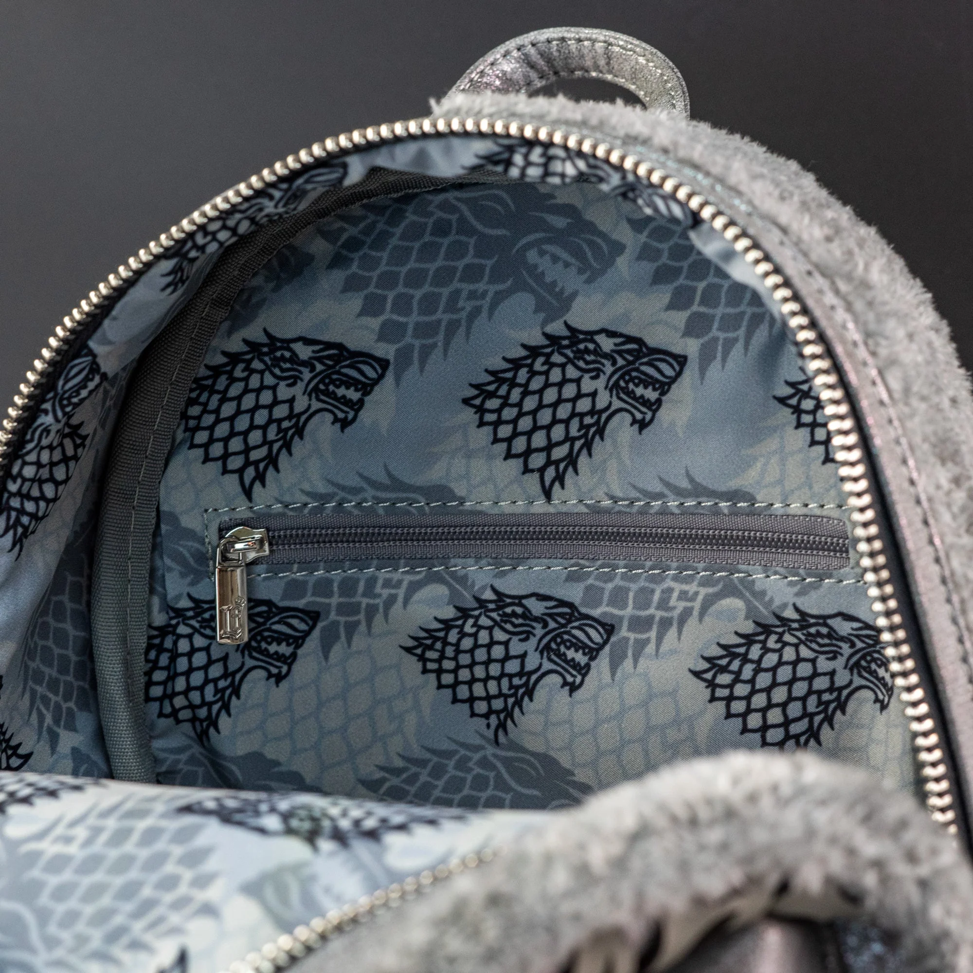 Loungefly x Game of Thrones Sansa Stark Queen in the North Cosplay Mini Backpack - Image 10