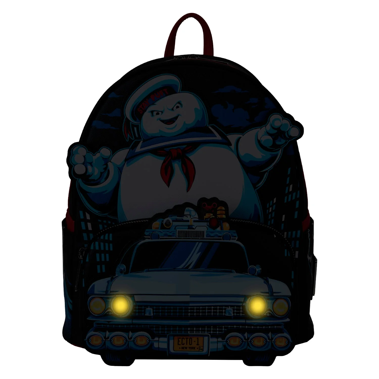 Loungefly x Ghostbusters Stay Puff Chasing Mini Backpack - Image 2
