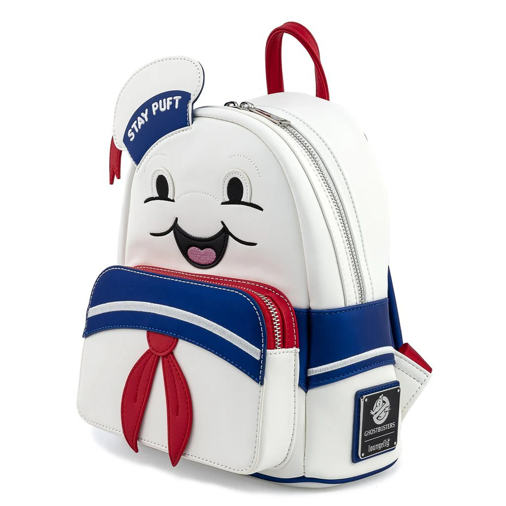 Loungefly x Ghostbusters Stay Puft Marshmallow Man Mini Backpack - Image 2