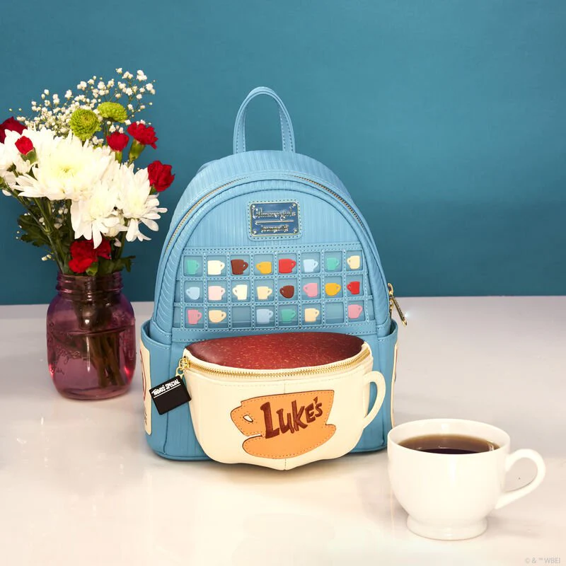 Loungefly x Gilmore Girls Luke's Diner Coffee Cup Mini Backpack - Image 2