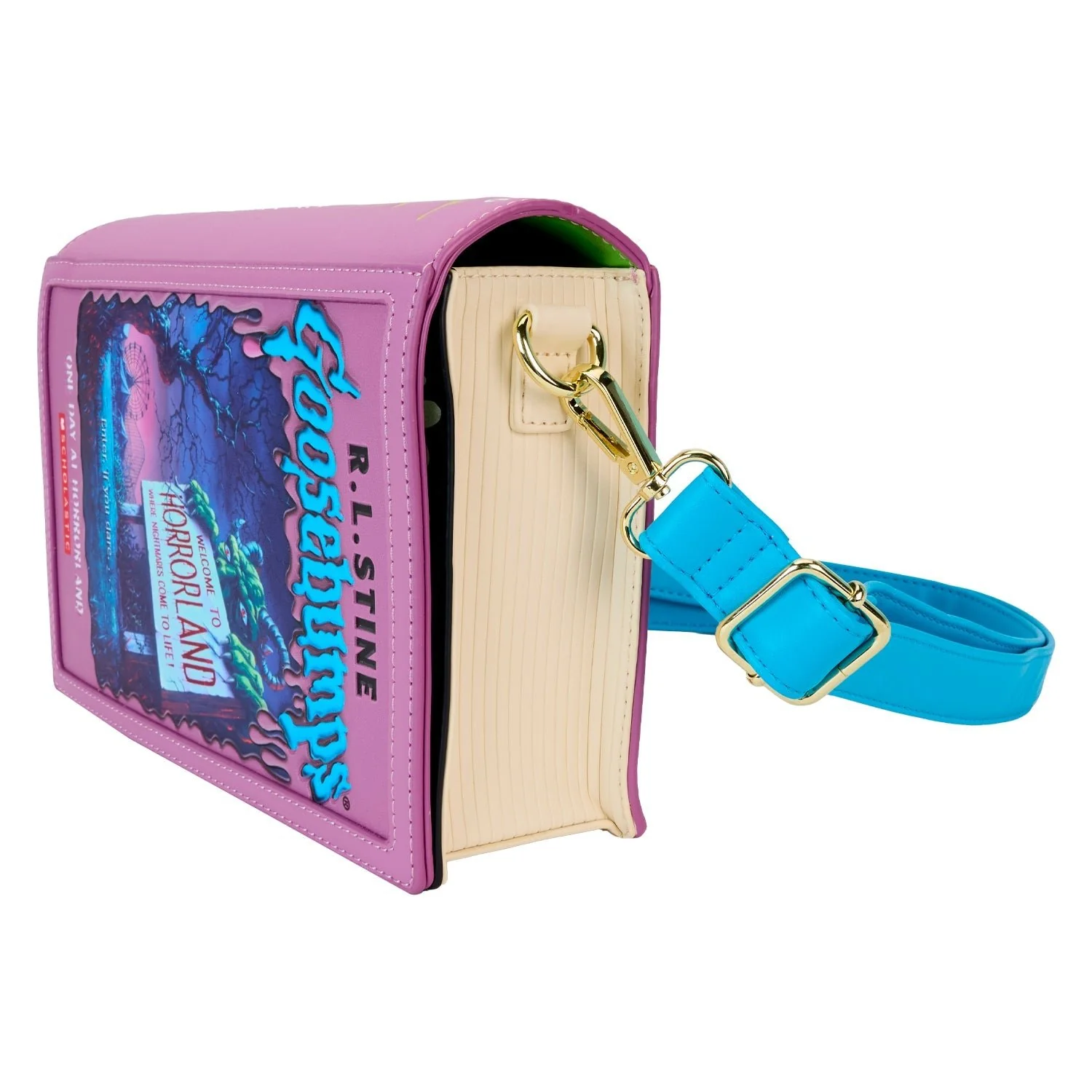 Loungefly x Goosebumps One Day at Horrorland Book Crossbody Bag - Image 3