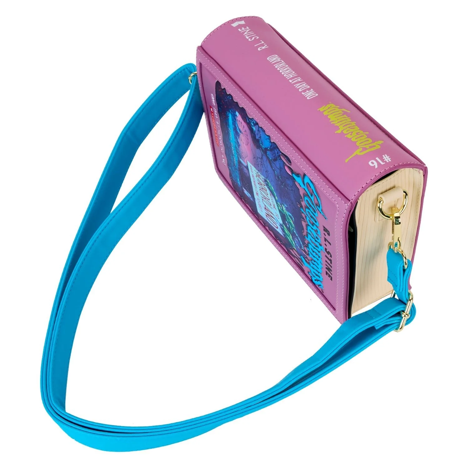 Loungefly x Goosebumps One Day at Horrorland Book Crossbody Bag - Image 4