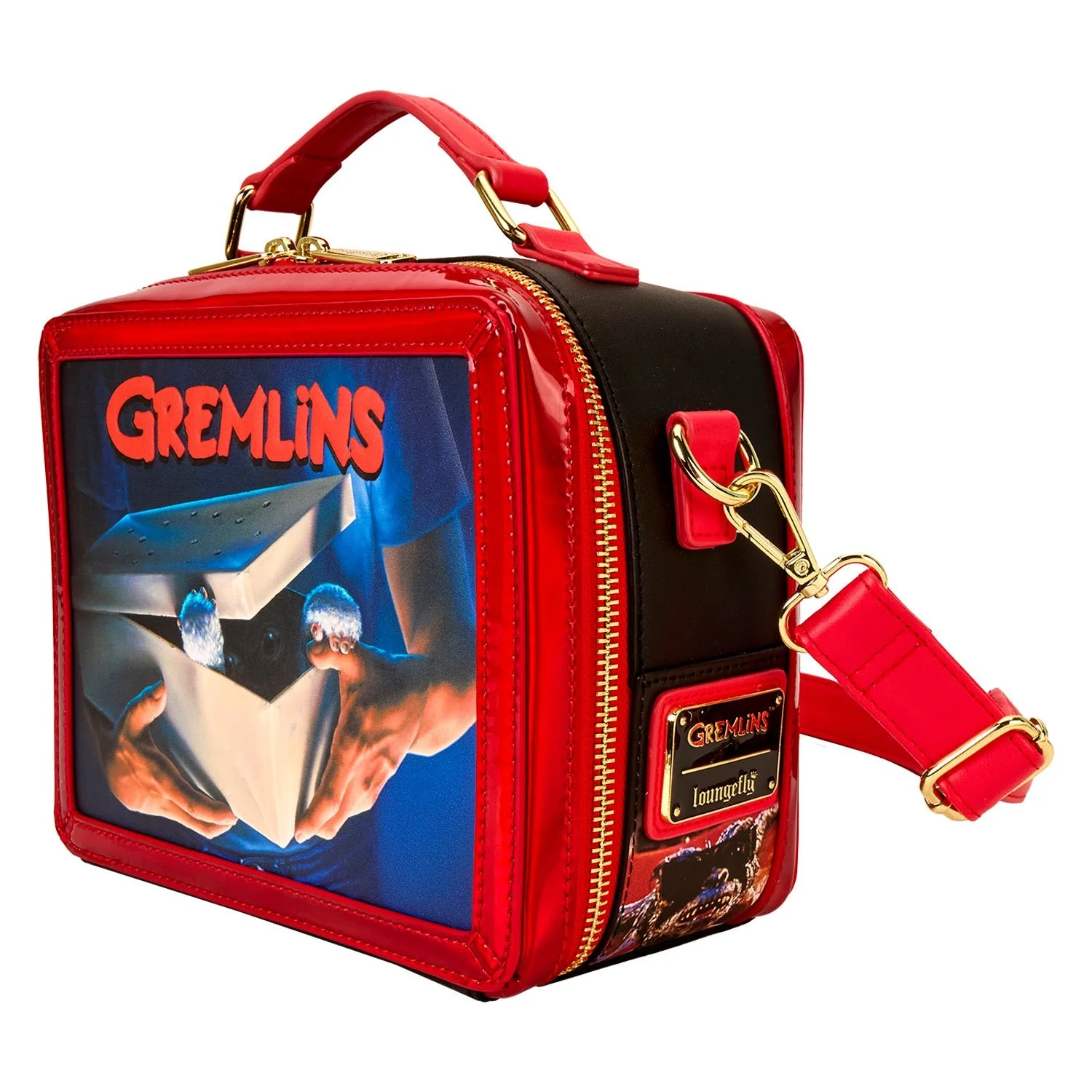 Loungefly x Gremlins 40th Anniversary Vintage Lunchbox Crossbody Bag - Image 3