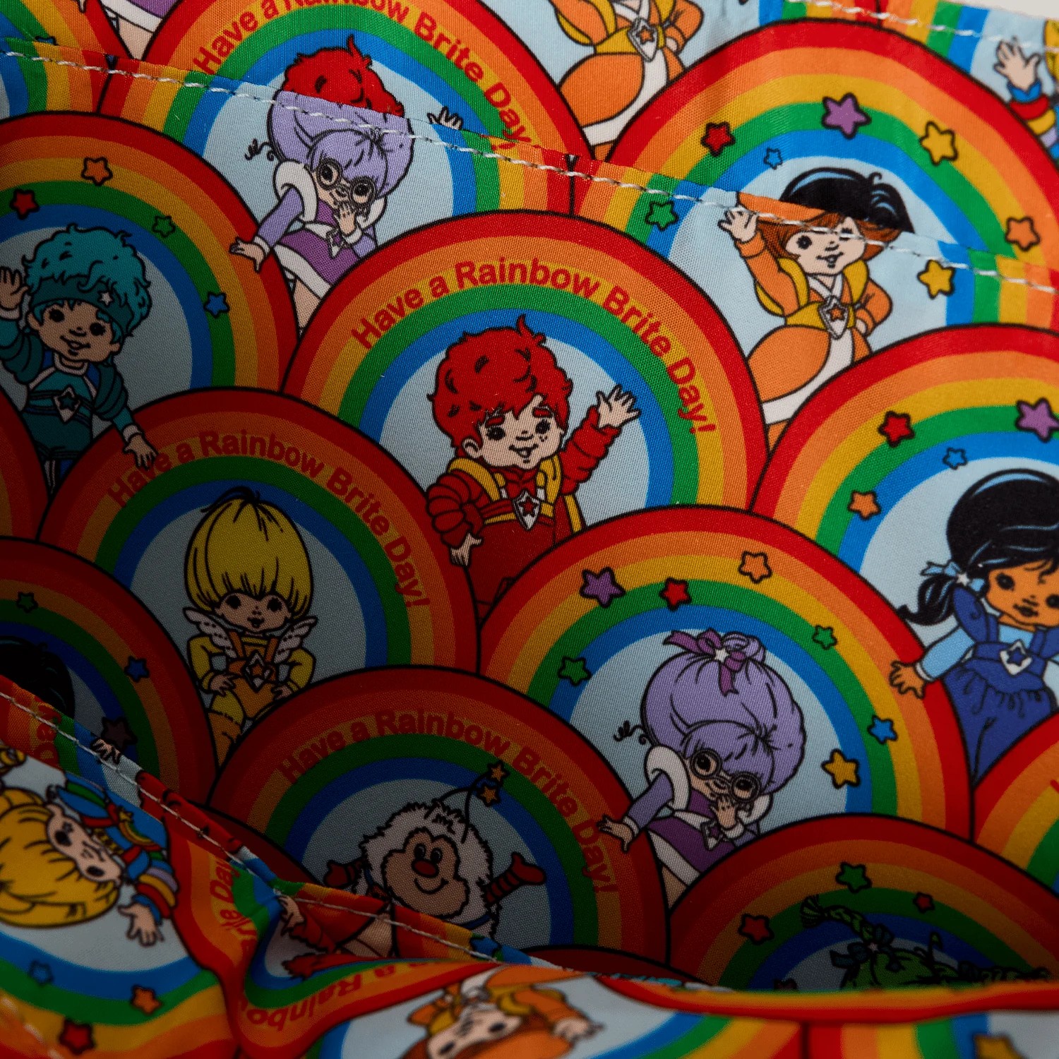 Loungefly x Hallmark Rainbow Brite Convertible Tote Bag - Image 5