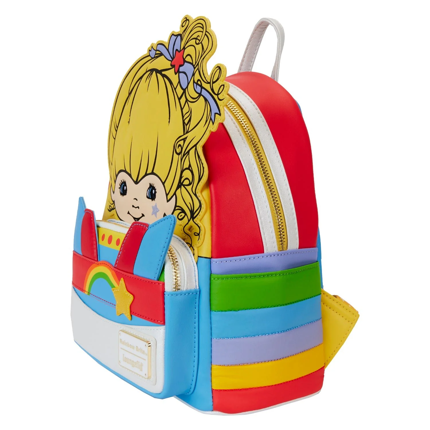 Loungefly x Hallmark Rainbow Brite Cosplay Mini Backpack - Image 5