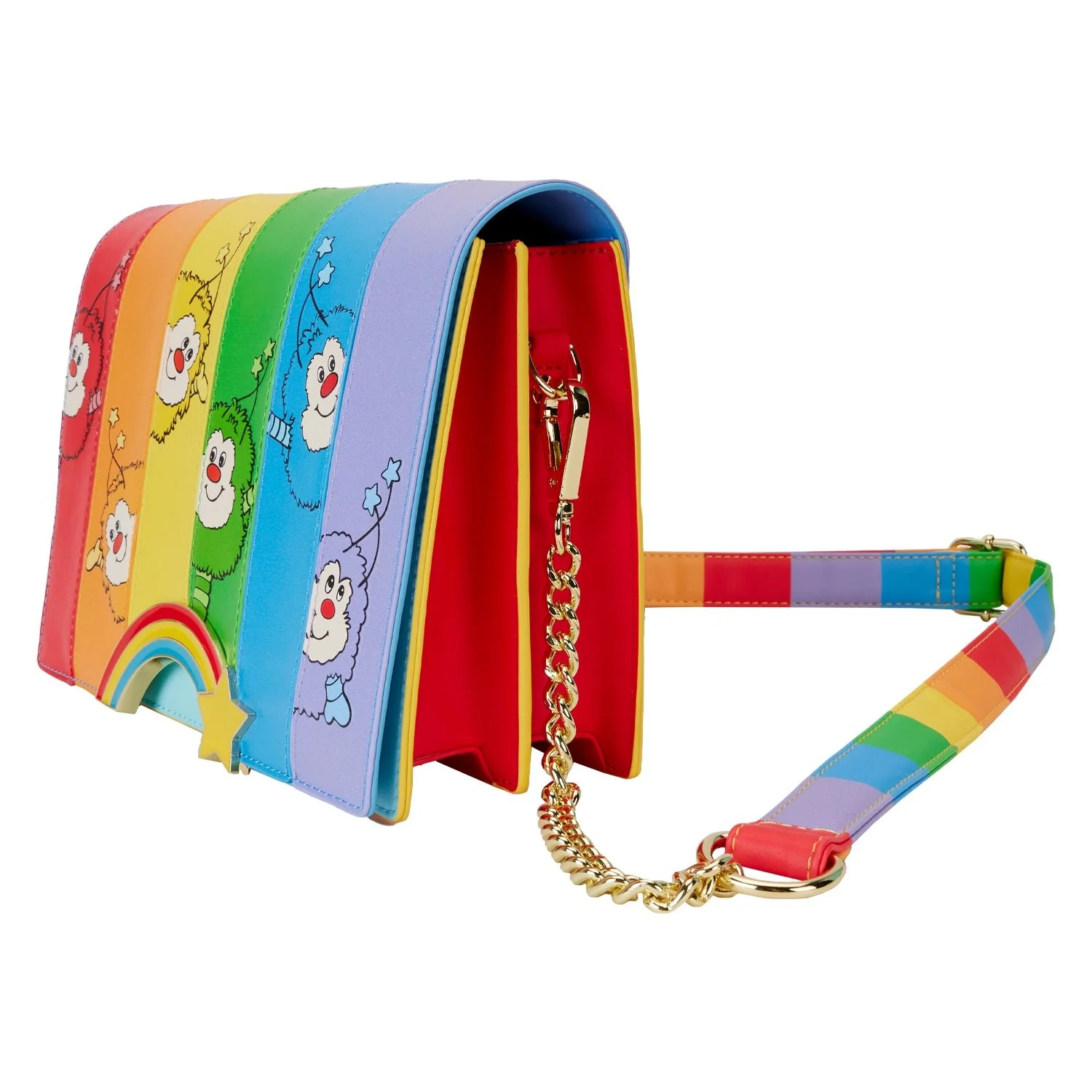 Loungefly x Hallmark Rainbow Brite Rainbow Sprites Crossbody Bag - Image 2