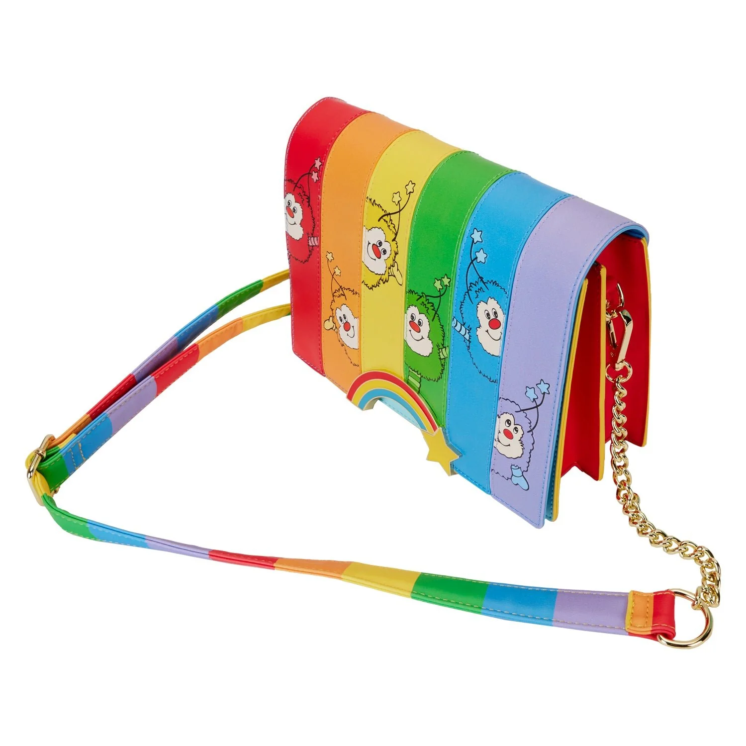 Loungefly x Hallmark Rainbow Brite Rainbow Sprites Crossbody Bag - Image 3