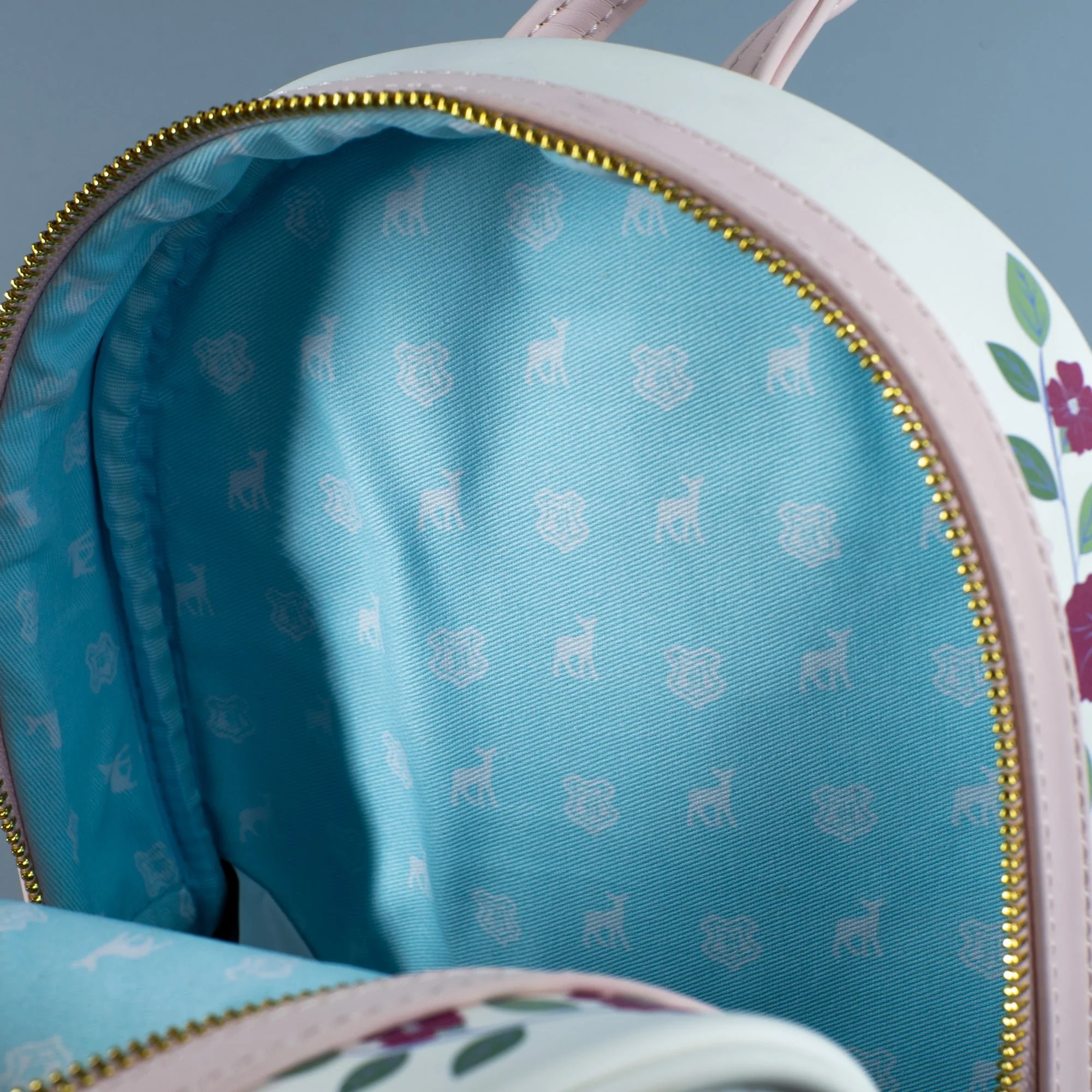 Loungefly x Harry Potter "Always" Doe Patronus Floral Mini Backpack - Image 4