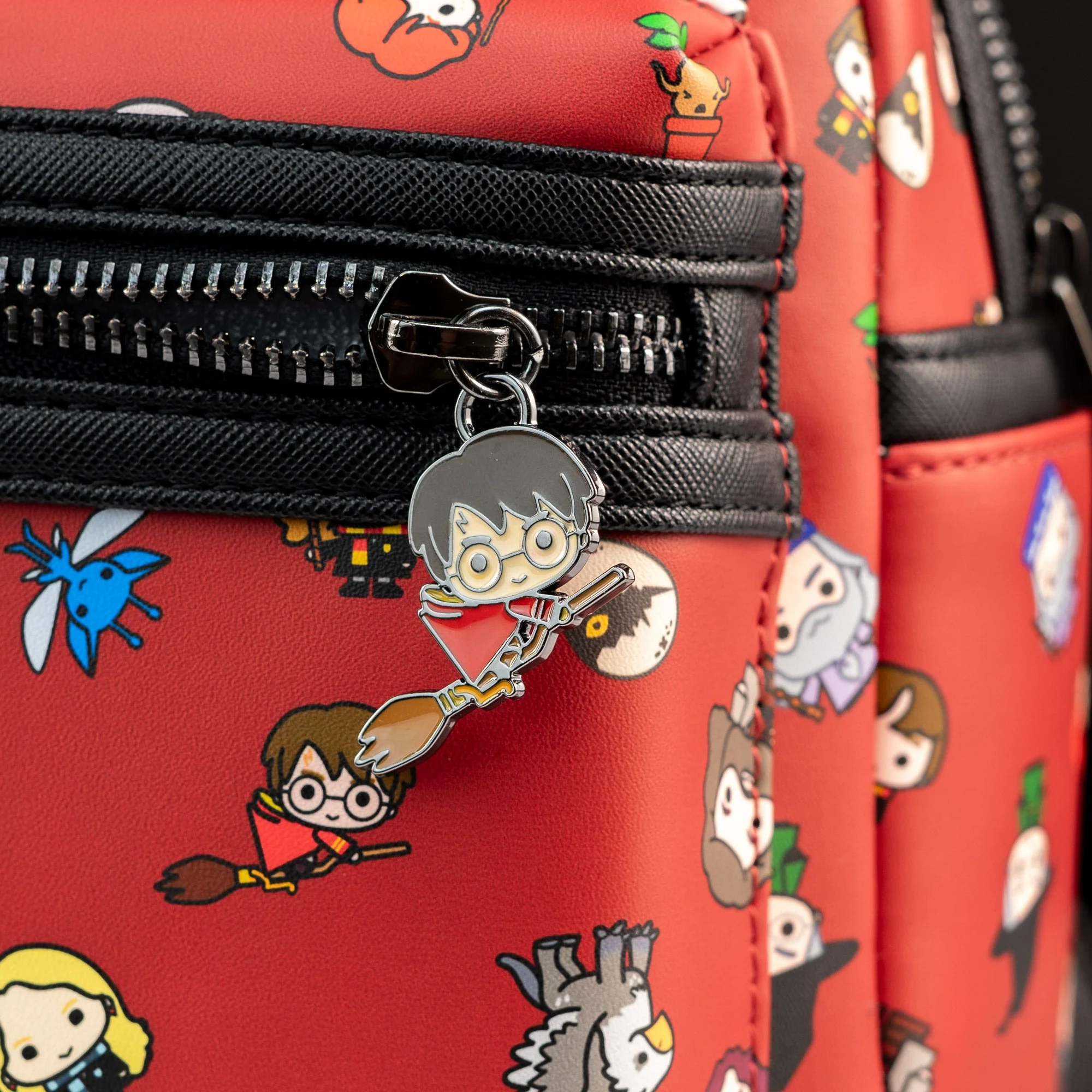 Loungefly x Harry Potter Red Chibi Character Print Mini Backpack - Image 4