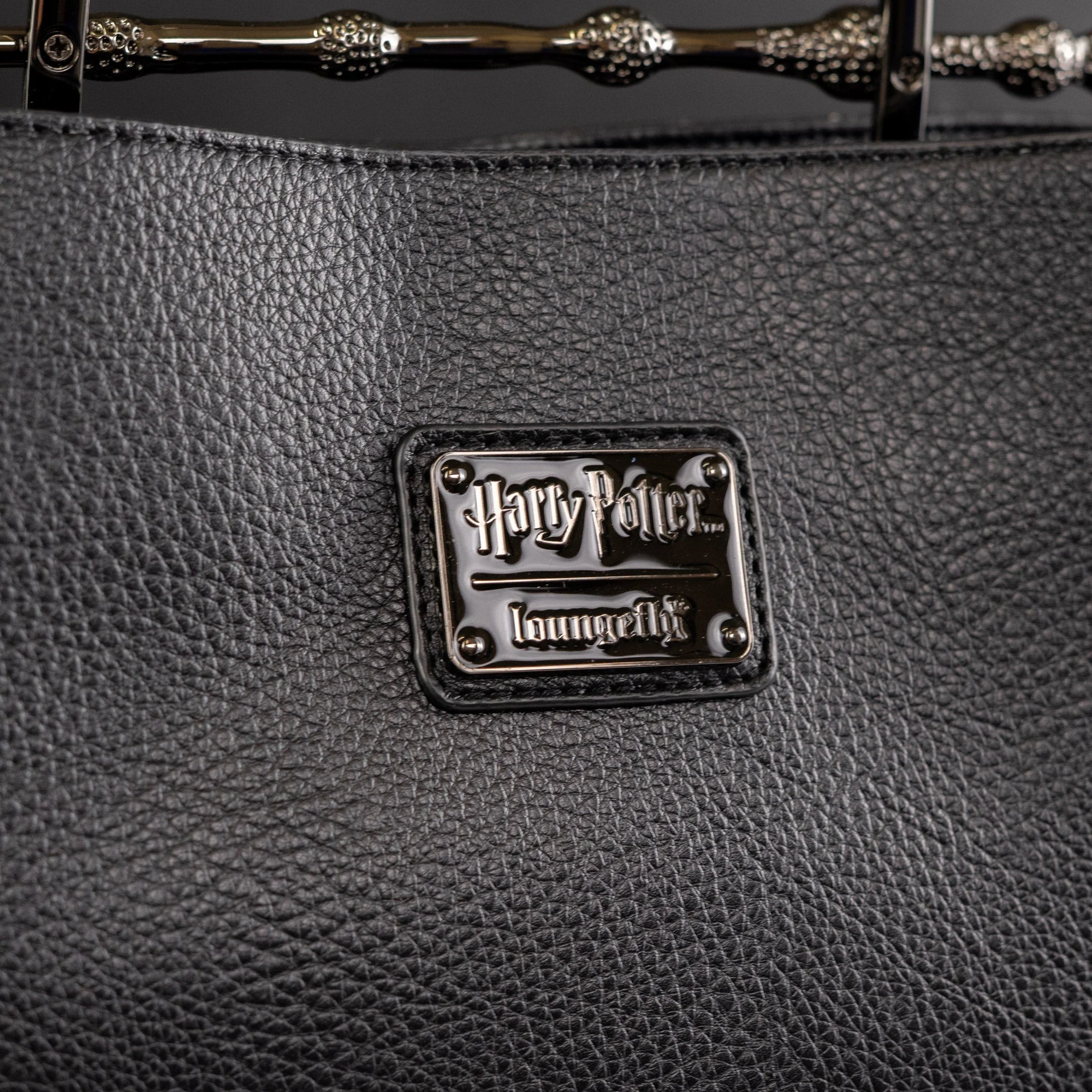 Loungefly x Harry Potter Black Pebble Elder Wand Crossbody Handbag - Image 4