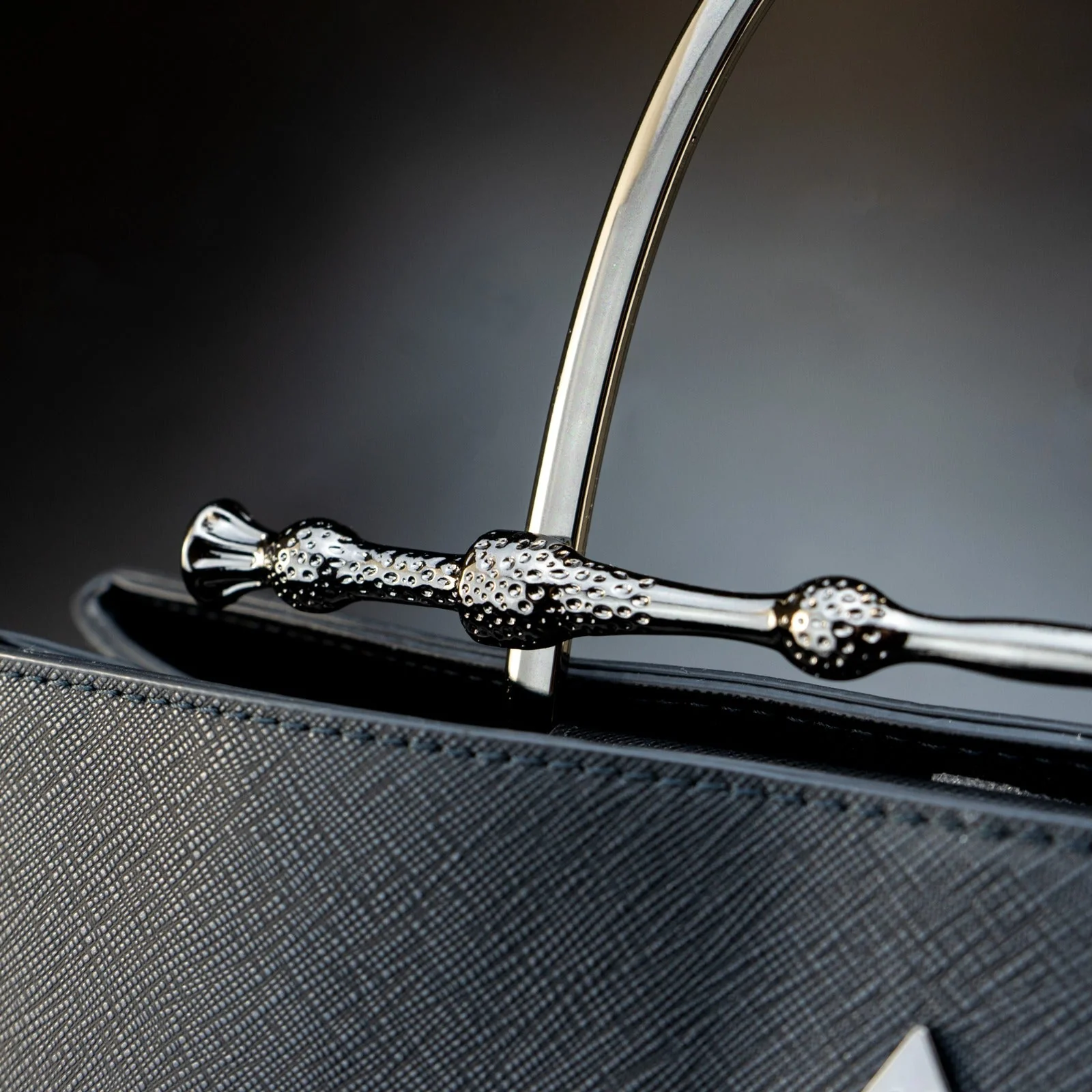 Loungefly x Harry Potter Black Saffiano Elder Wand Crossbody Handbag - Image 3