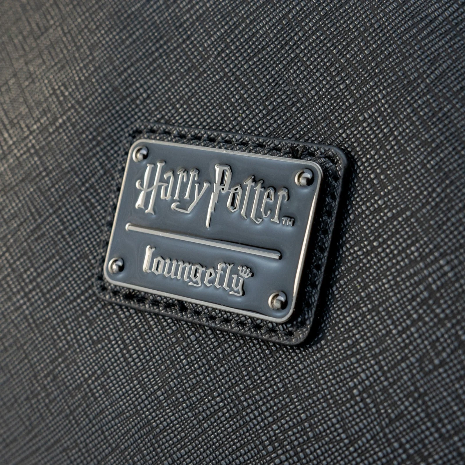 Loungefly x Harry Potter Black Saffiano Elder Wand Crossbody Handbag - Image 4