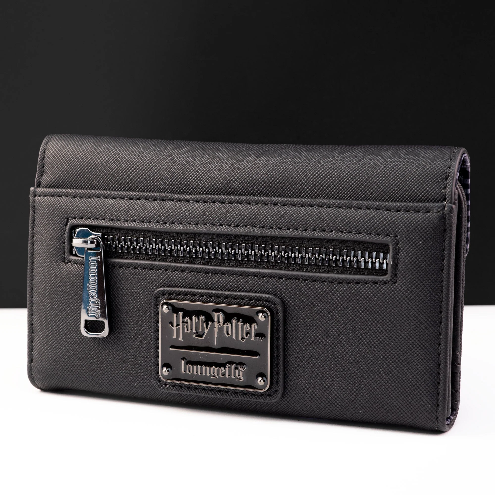Loungefly x Harry Potter Black Saffiano Elder Wand Wallet - Image 2