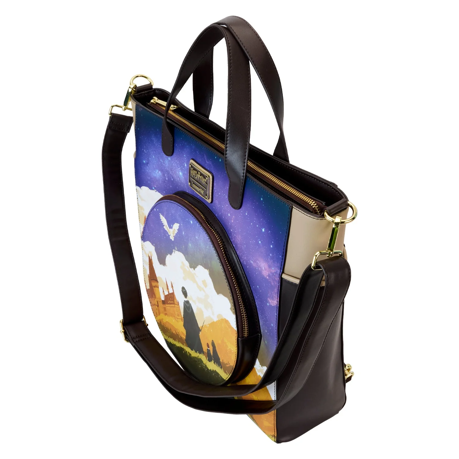 Loungefly x Harry Potter Convertible Backpack & Tote Bag - Image 3