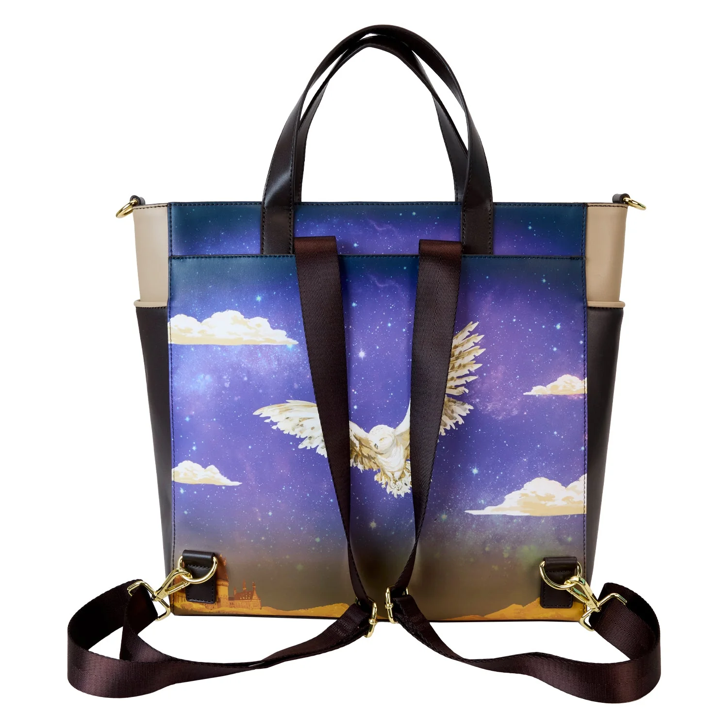 Loungefly x Harry Potter Convertible Backpack & Tote Bag - Image 4