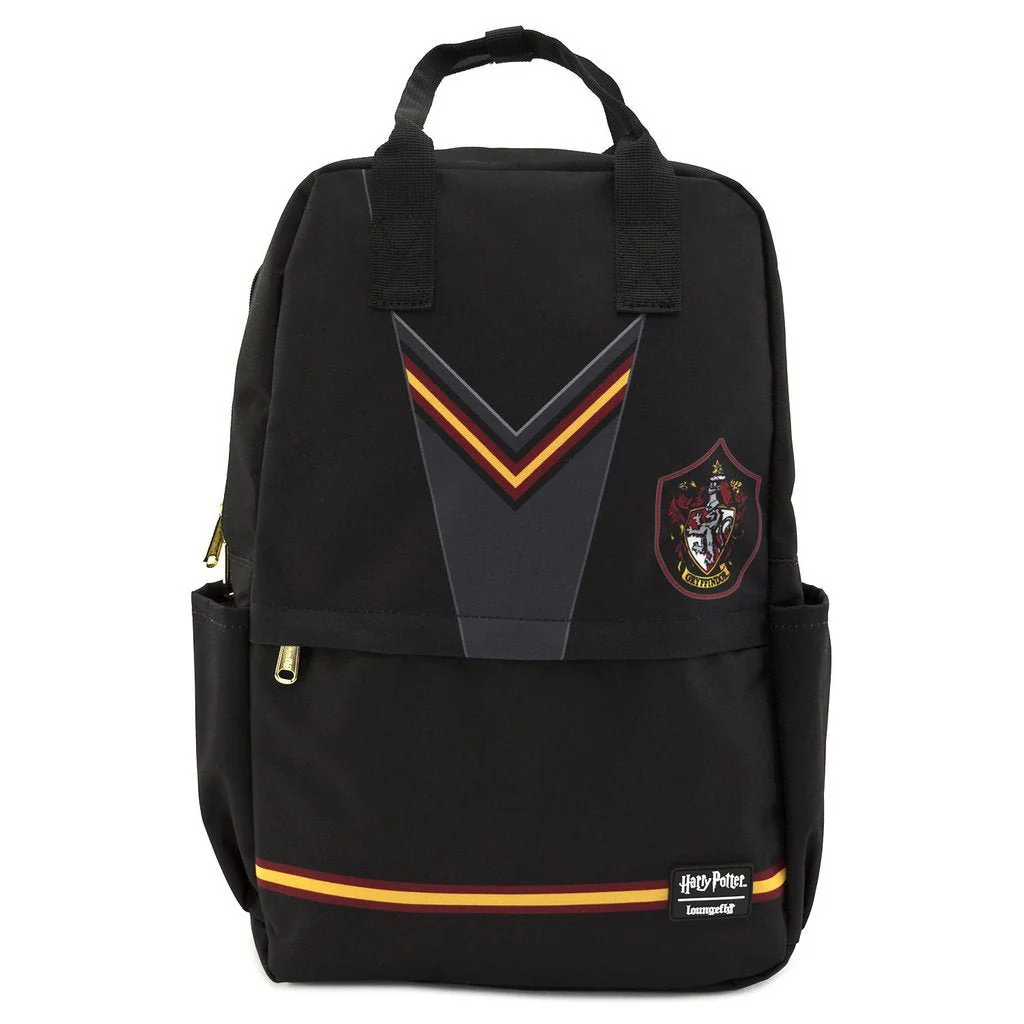 Loungefly x Harry Potter Cosplay Gryffindor Suit Square Nylon Backpack - Image 3