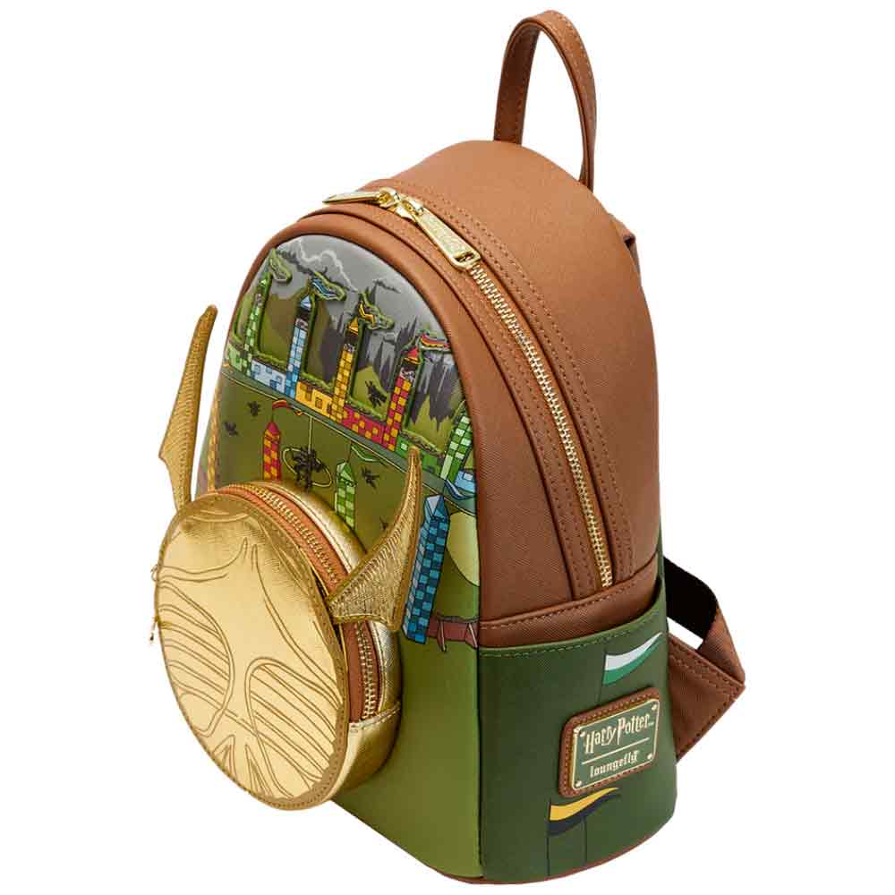 Loungefly x Harry Potter Golden Snitch Mini Backpack - Image 3
