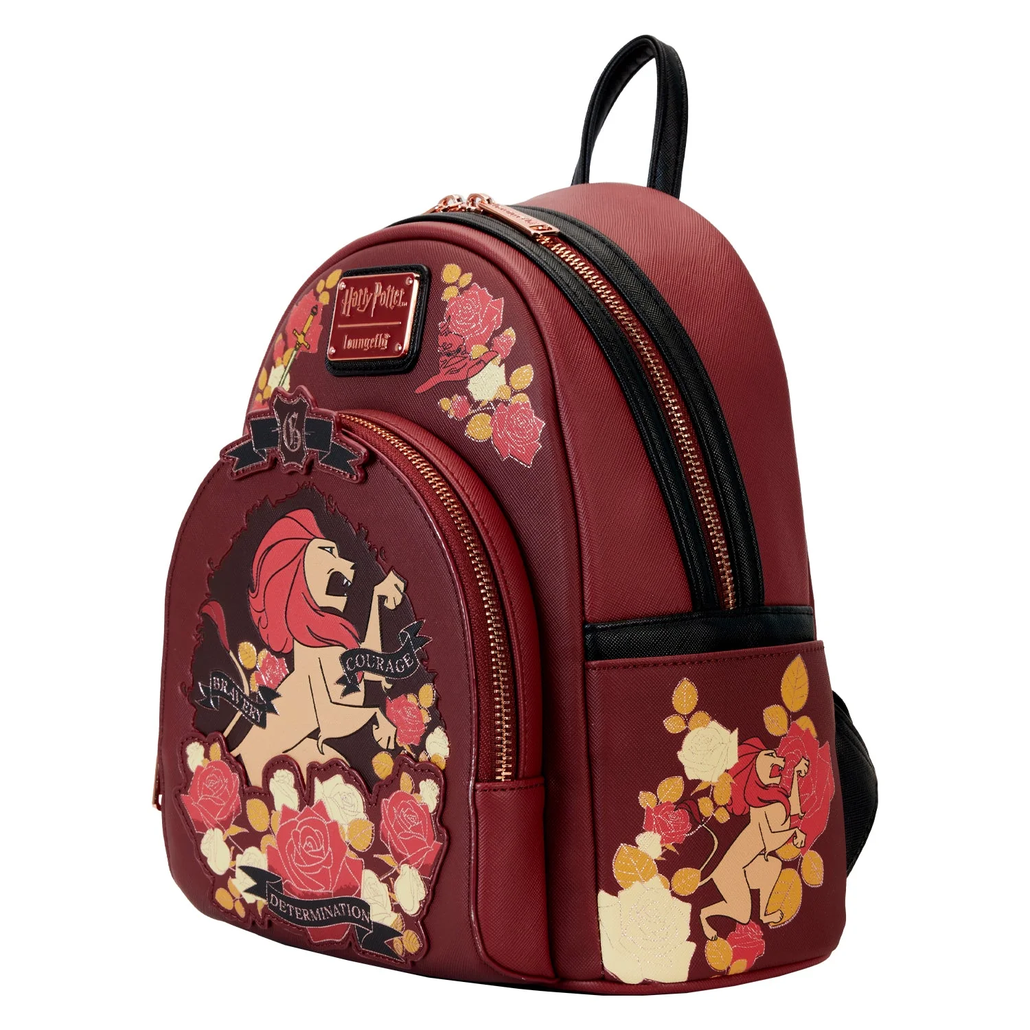 Loungefly x Harry Potter Gryffindor House Tattoo Mini Backpack - Image 2