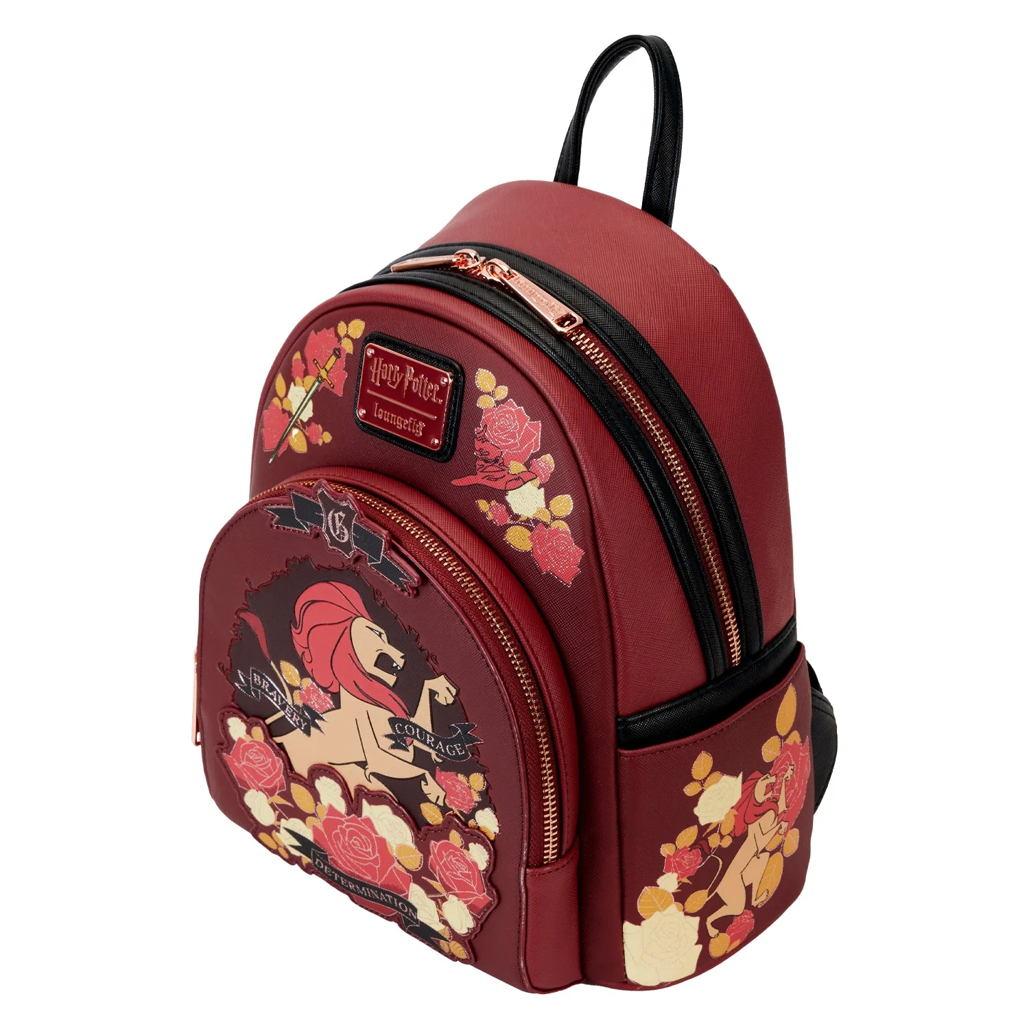 Loungefly x Harry Potter Gryffindor House Tattoo Mini Backpack - Image 3