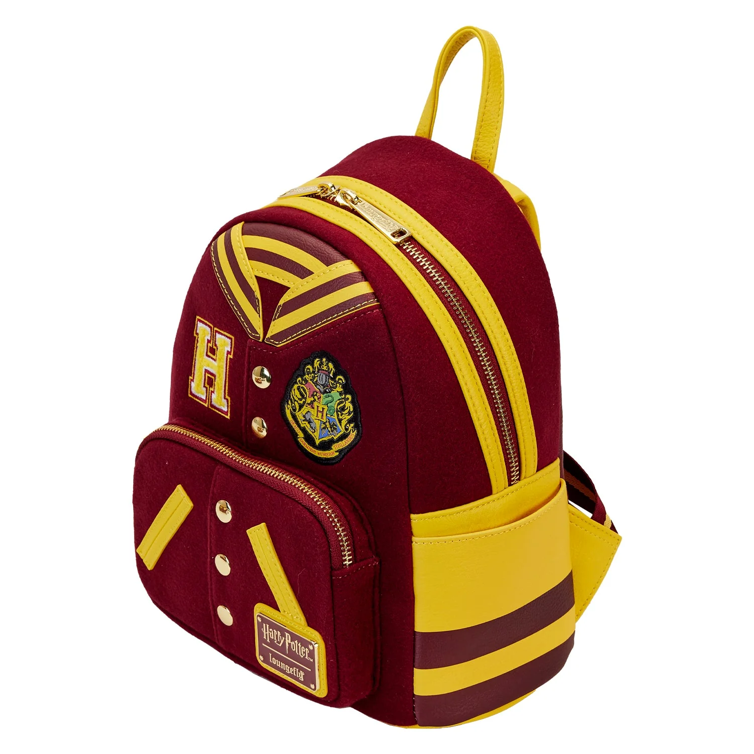 Loungefly x Harry Potter Gryffindor Varsity Mini Backpack - Image 4