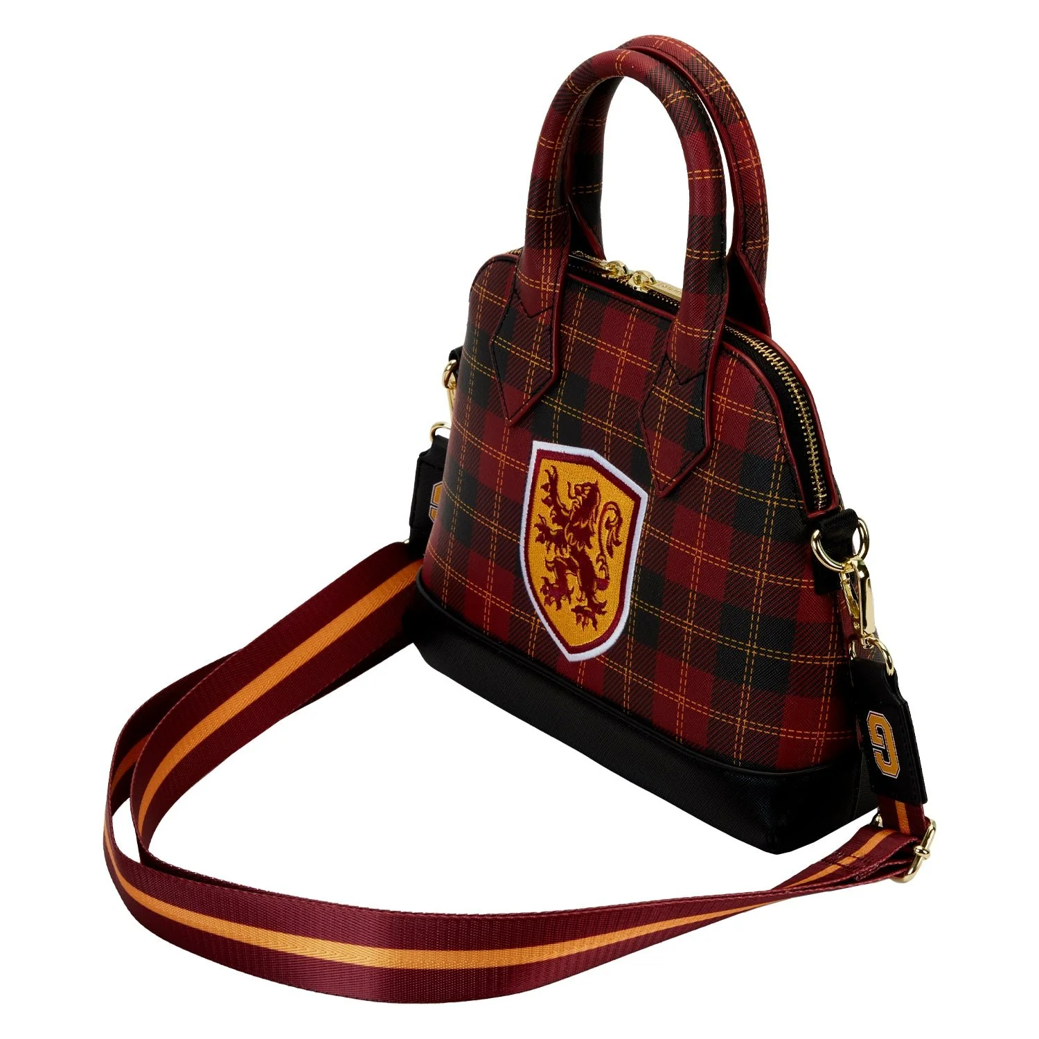 Loungefly x Harry Potter Gryffindor Varsity Plaid Crossbody Bag - Image 4