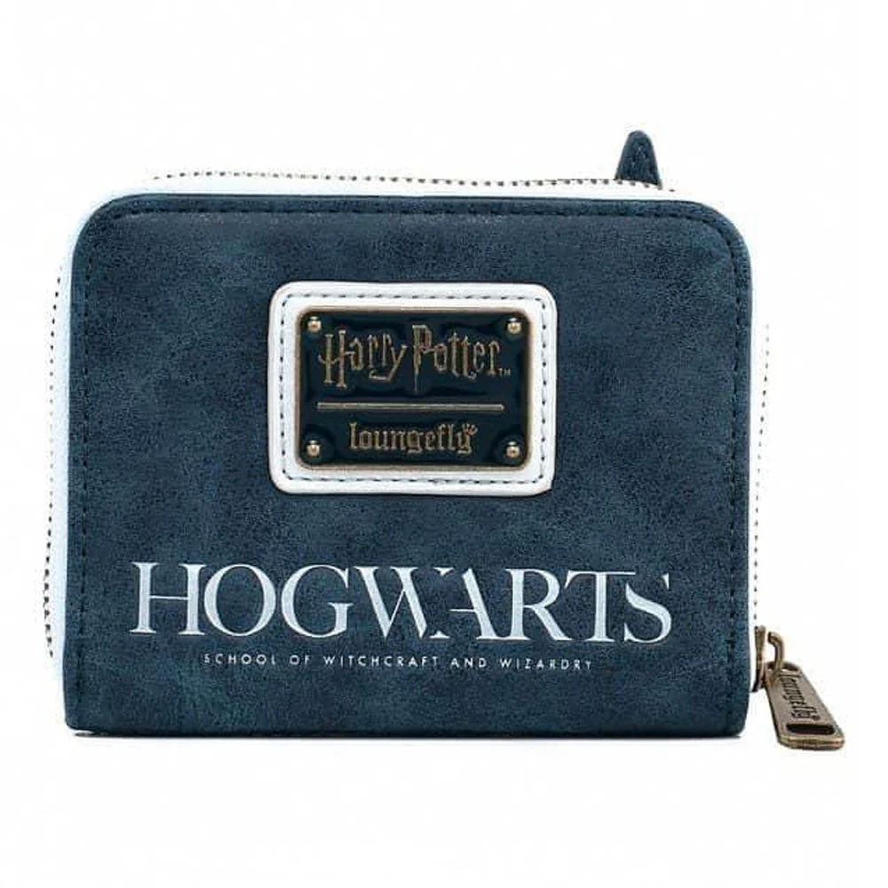 Loungefly x Harry Potter Hogwarts Castle Scene Zip Around Purse - Image 3
