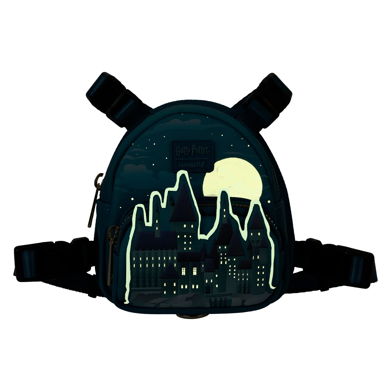 Loungefly x Harry Potter Hogwarts Mini Backpack Pet Harness - Image 2