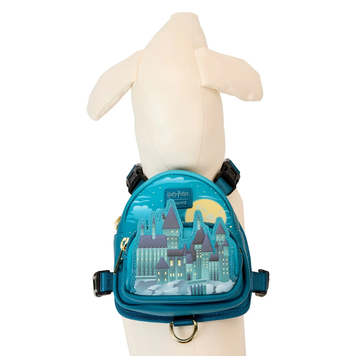 Loungefly x Harry Potter Hogwarts Mini Backpack Pet Harness - Image 6