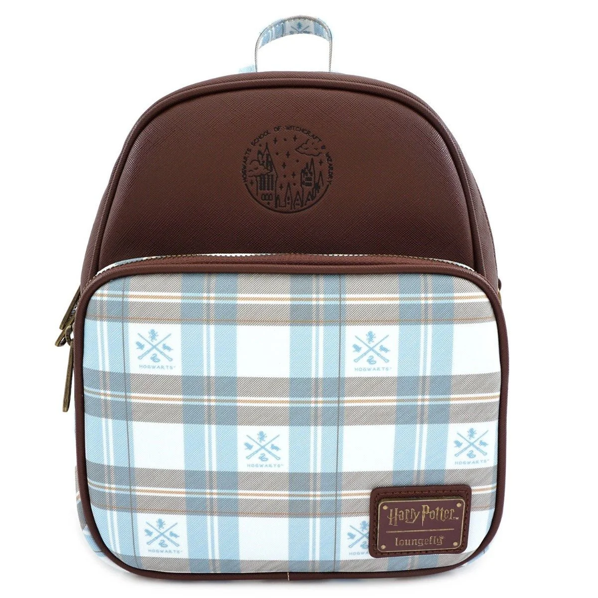 Loungefly x Harry Potter Hogwarts Plaid Convertible Backpack - Image 2