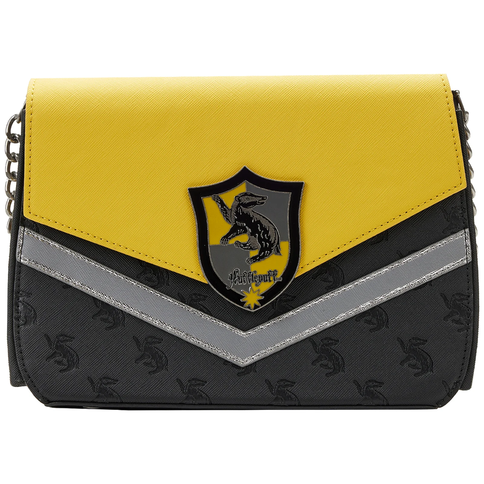 Loungefly x Harry Potter Hufflepuff Chain Strap Crossbody Bag - Image 3