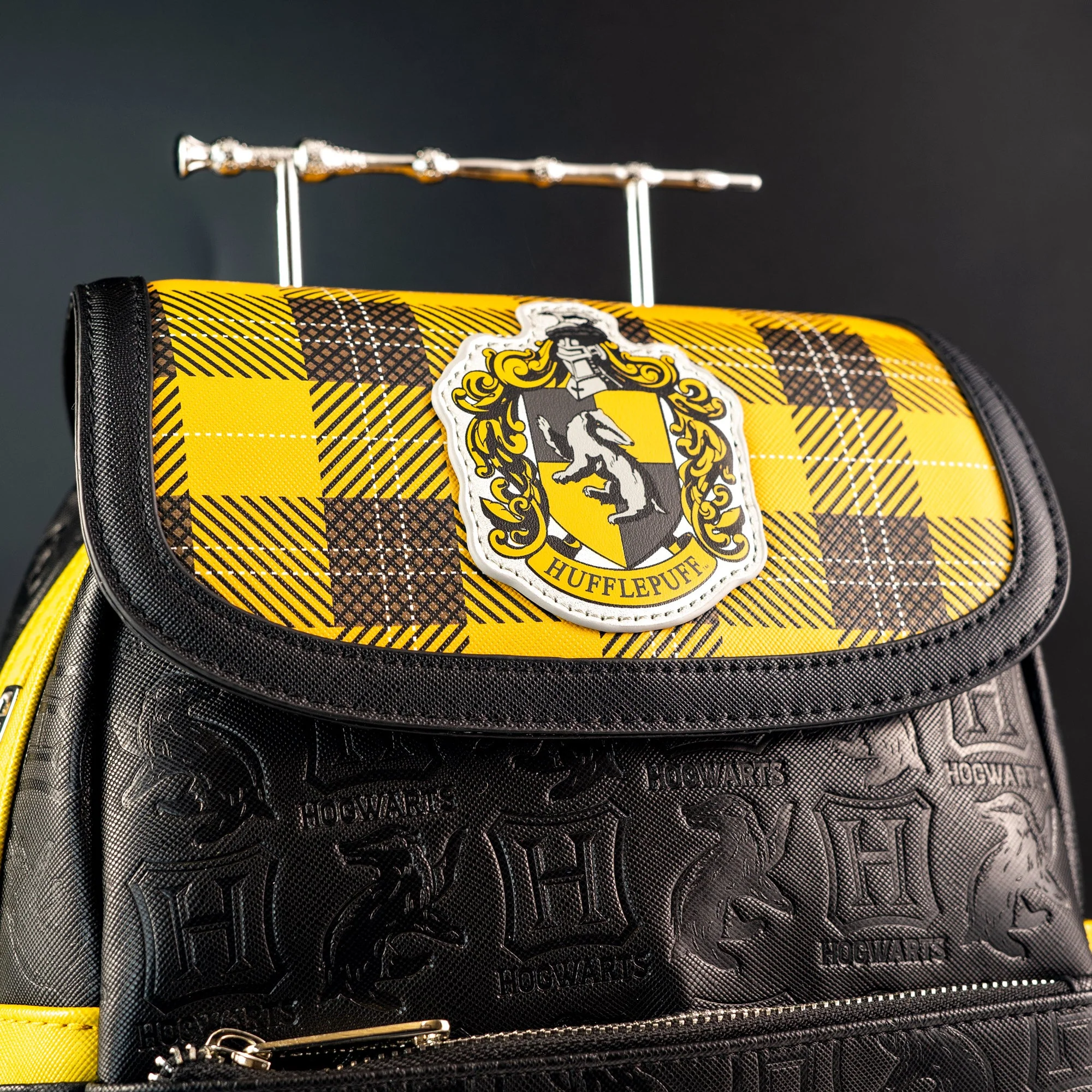 Loungefly x Harry Potter Hufflepuff Elder Wand Mini Backpack - Image 2